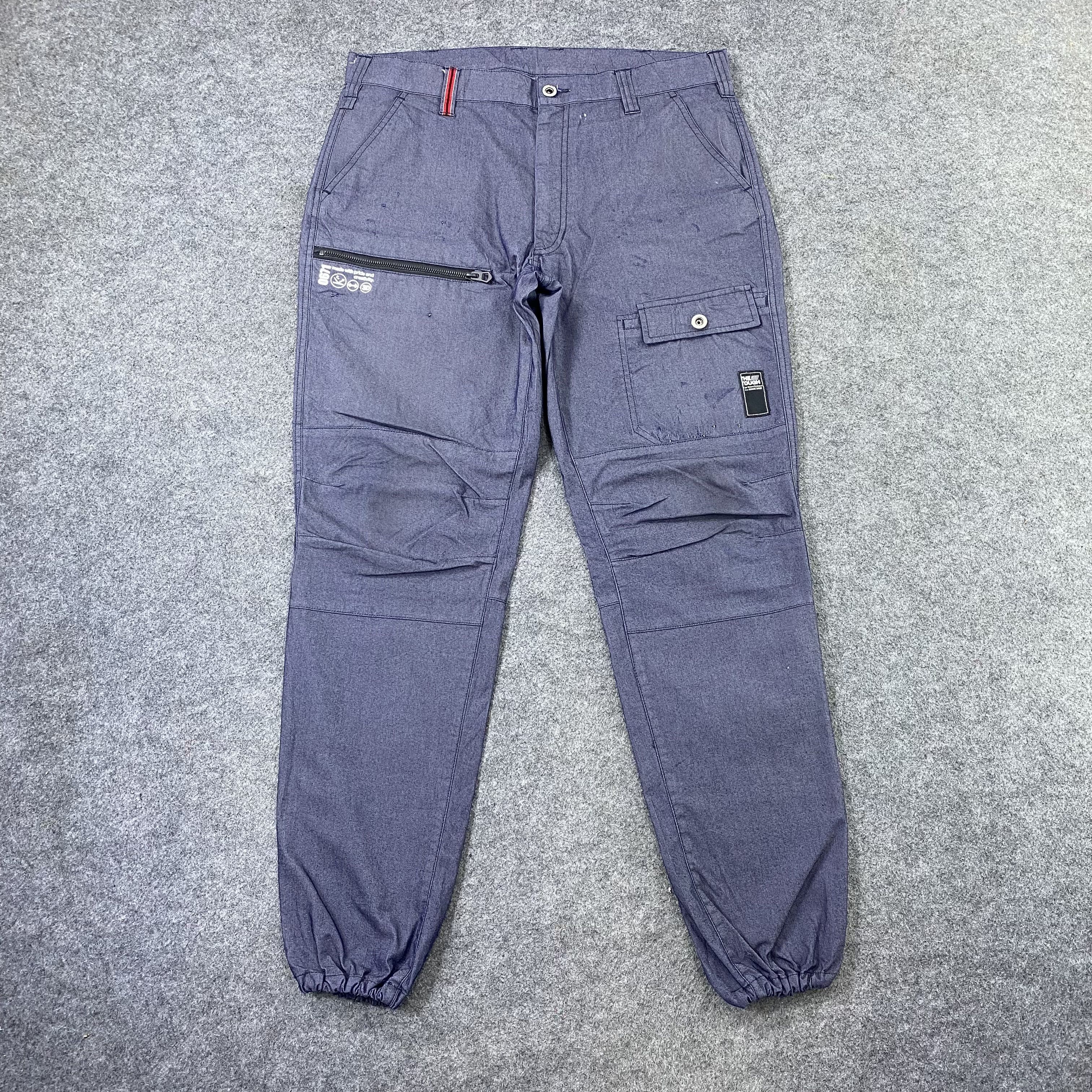 Japanese Brand Tough Stretch Cargo Pants Gorpcore-C006 Size US 36 / EU 52 - 1 Thumbnail