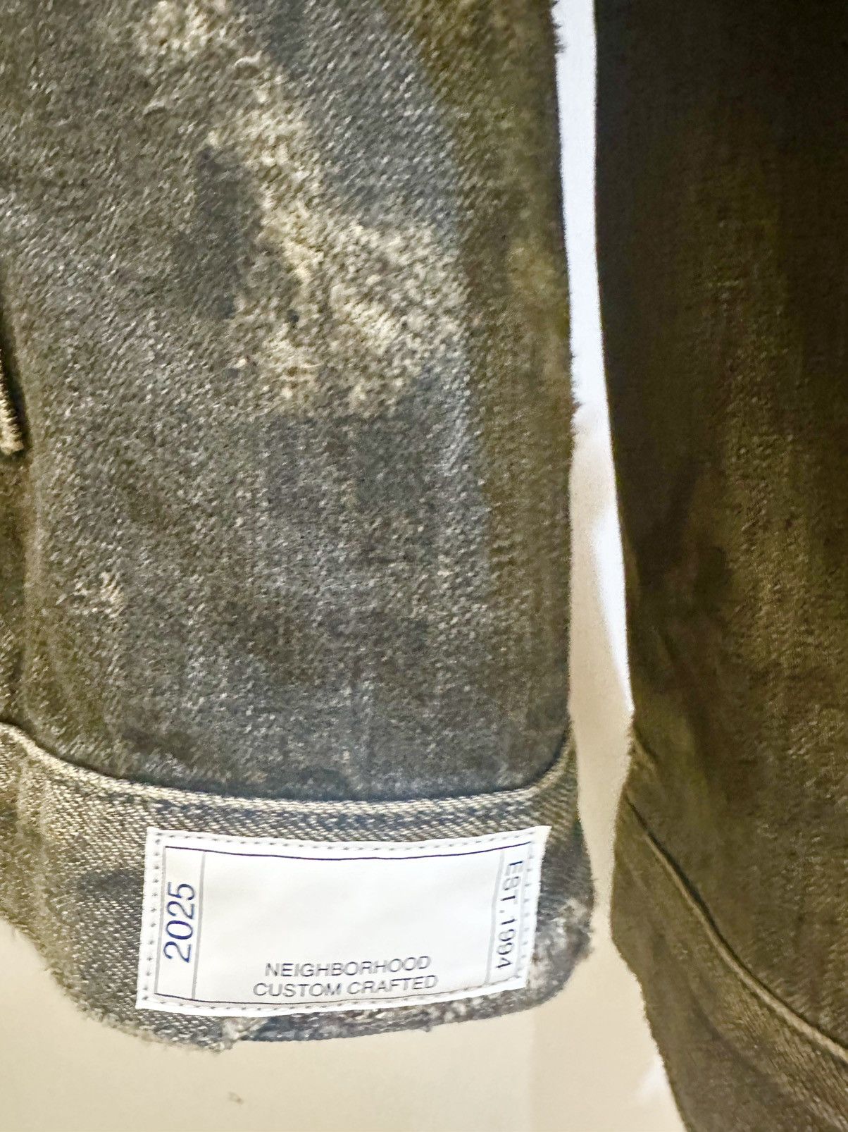 Neighborhood Neighborhood 25SS Destroyed Denim Jacket - Size XL Size US XL / EU 56 / 4 - 5 Thumbnail