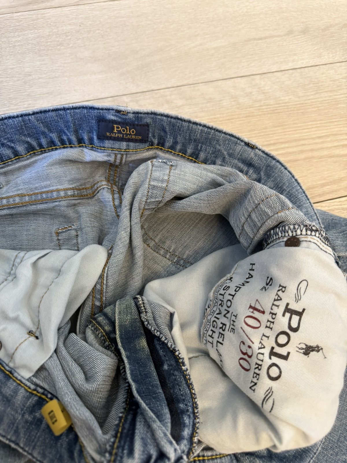 Polo Ralph Lauren Polo Ralph Lauren “Hampton” Relaxed Straight Jeans Size US 40 / EU 56 - 3 Thumbnail