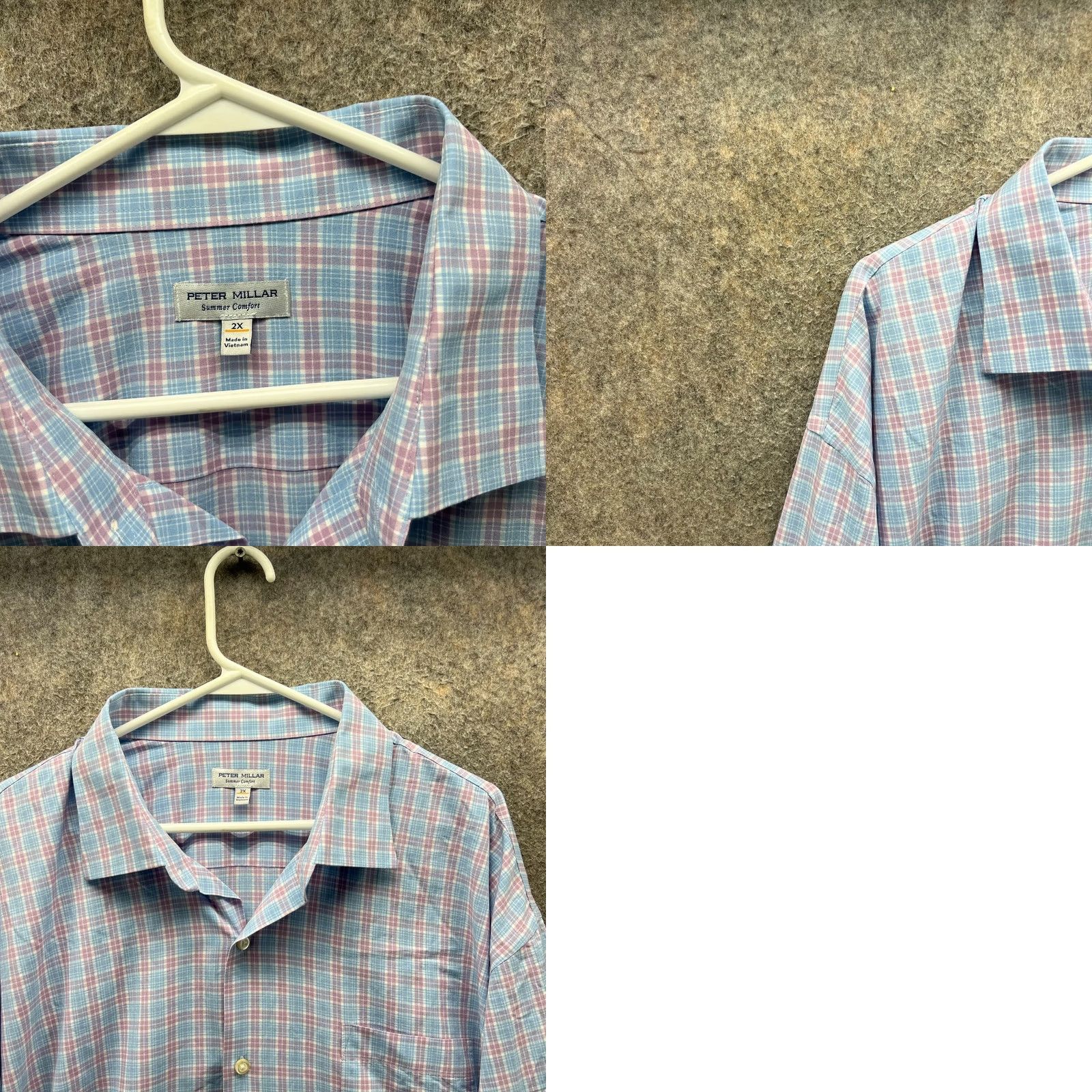 Peter Millar VINTAGE Peter Millar Shirt? Size US XXL / EU 58 / 5 - 8 Thumbnail