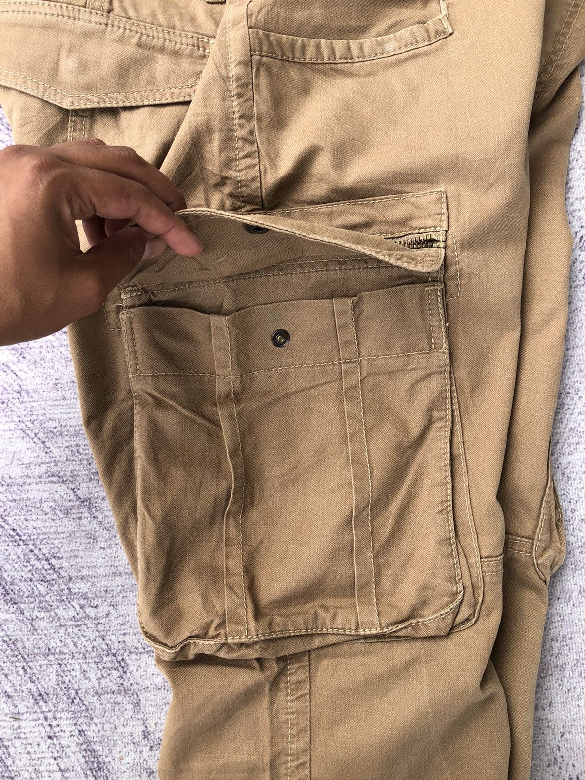 Designer × Vintage Vintage Surplus Cargo Pants 8 Pocket Tactical Utility Size US 30 / EU 46 - 16 Thumbnail