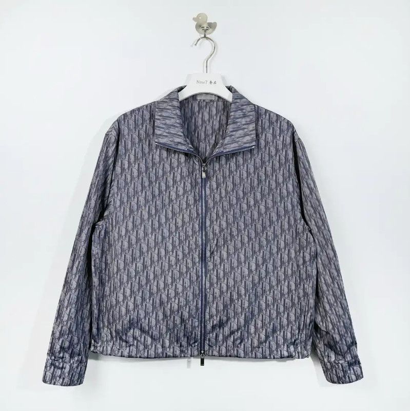 Dior Dior Gray Polyester Men's Jacket 0089 Size US M / EU 48-50 / 2 - 1 Thumbnail