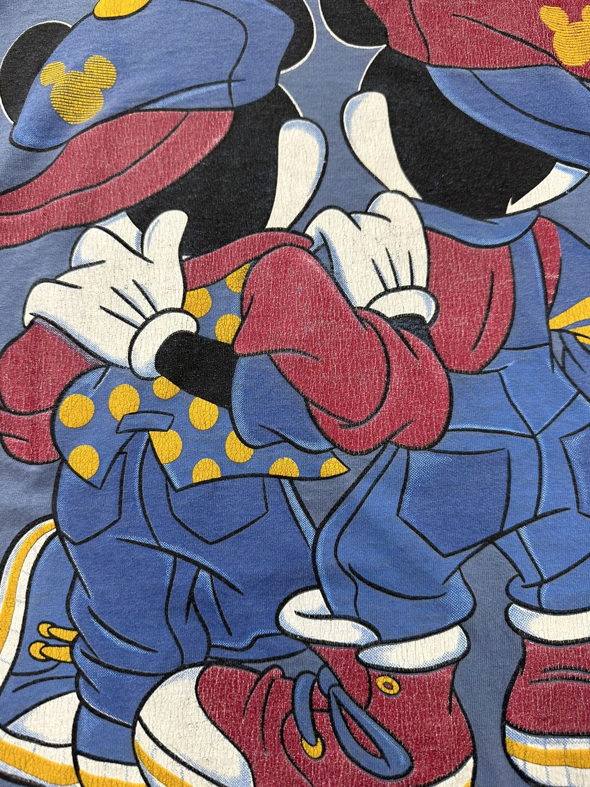 Disney Vintage 90s Disney Mickey Minnie Double Sided Florida Shirt Size US M / EU 48-50 / 2 - 7 Thumbnail