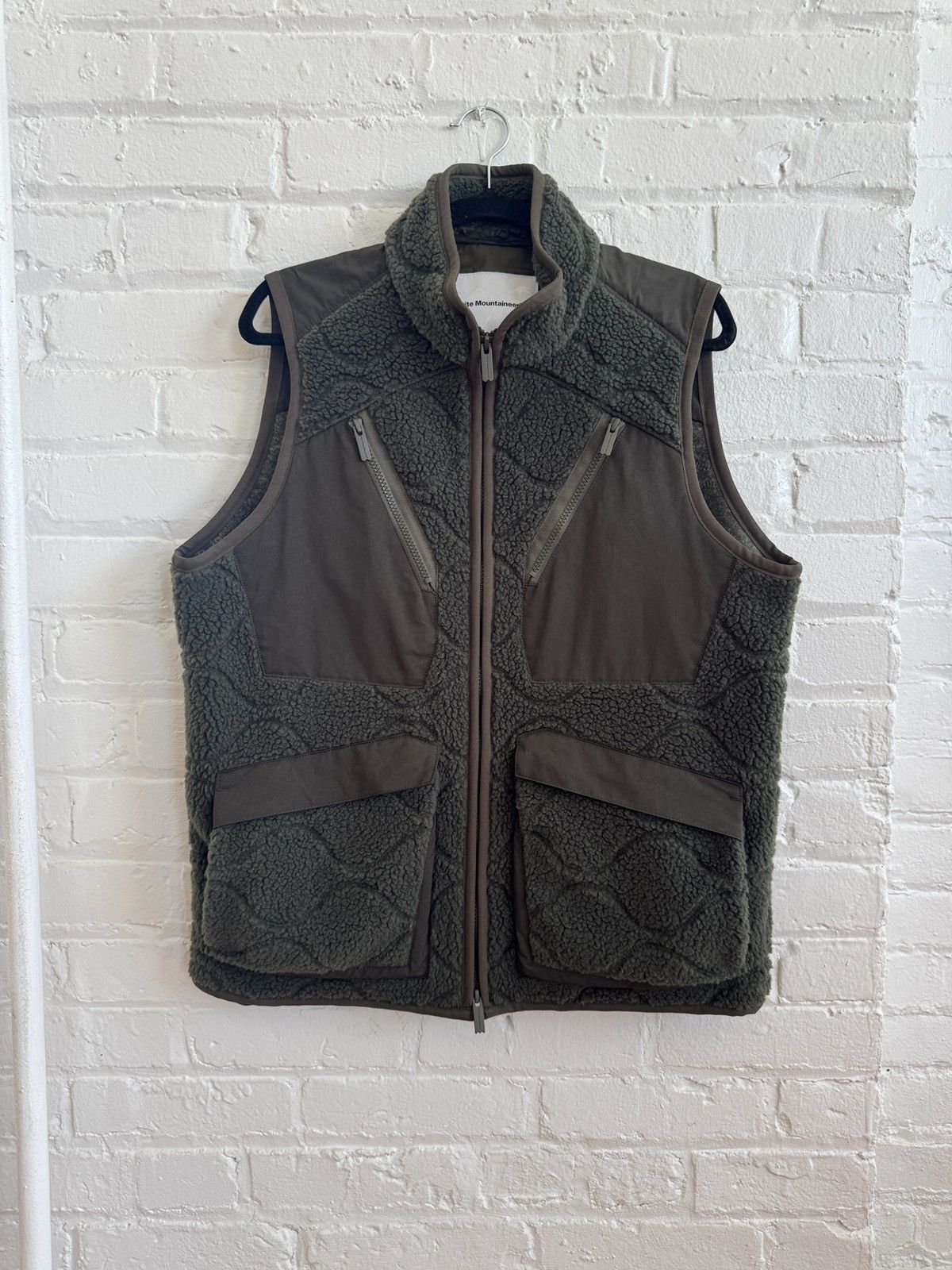 White Mountaineering White Mountaineering Green Fleece Vest AW23 Size US S / EU 44-46 / 1 - 1 Thumbnail