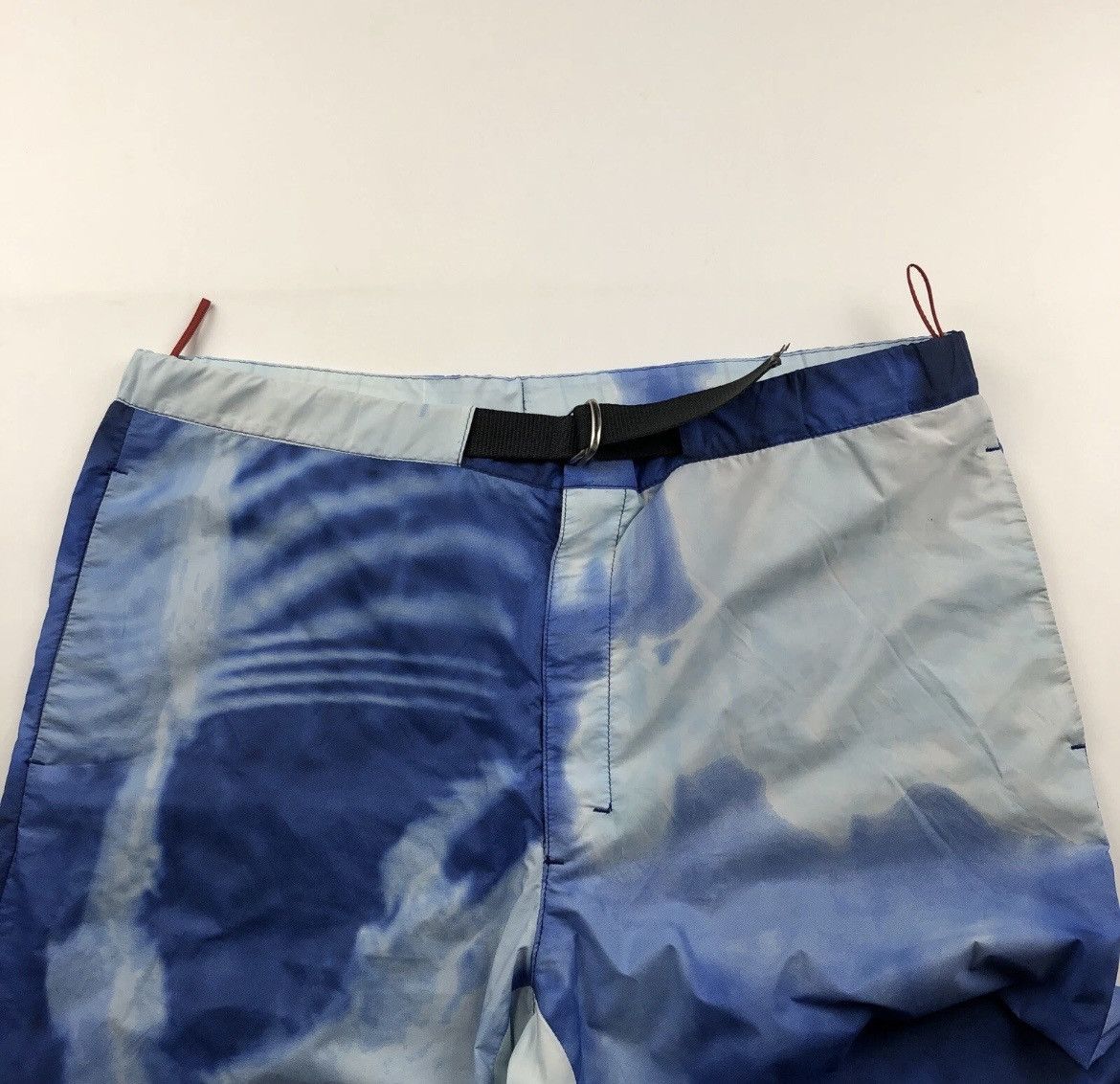 Prada SS 2000 Prada Blue Tie Dye Tech Pants 2 in 1 Shorts Size 50 Size US 36 / EU 52 - 3 Thumbnail
