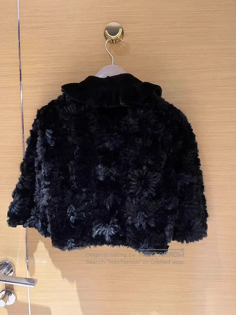 Fendi Fendi Heavy Embroidered Mink Fur Coat Size XXS / US 00 / IT 34 - 2 Thumbnail