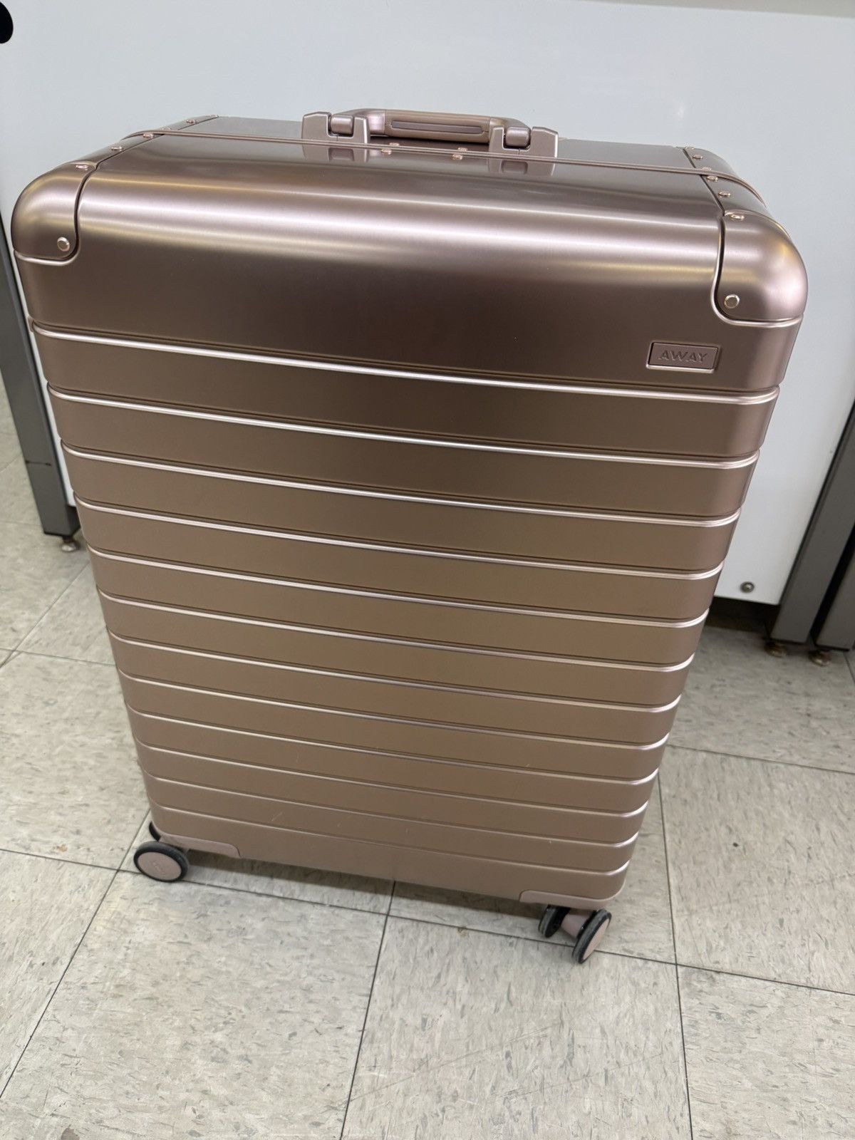 Away Travel Rose Gold Luggage/Suitcase Away In Large Size ONE SIZE - 1 Thumbnail