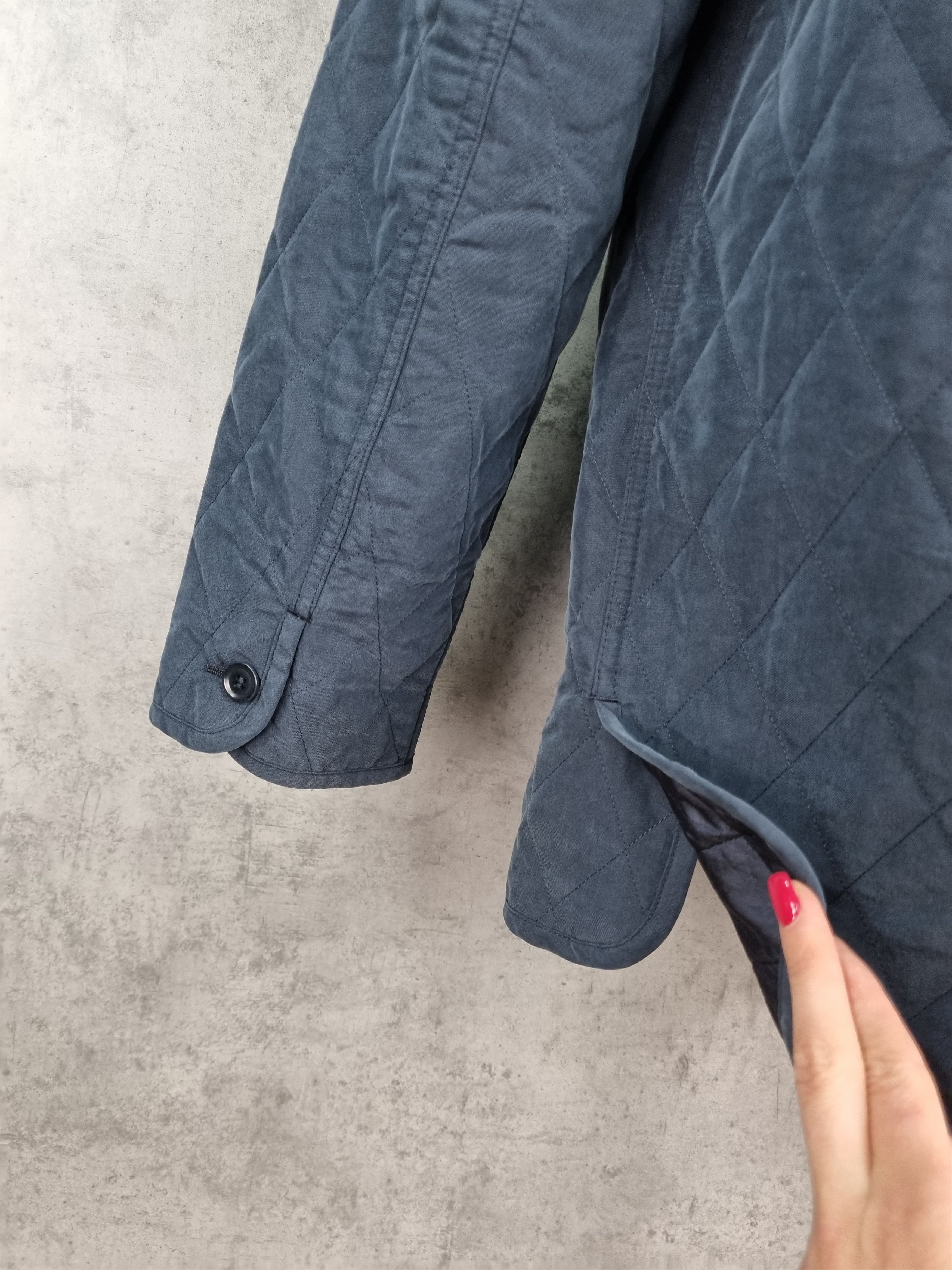 Allegri × Vintage 90s Allegri Quilted Jacket made in Italy Like Burberry Size US S / EU 44-46 / 1 - 19 Thumbnail