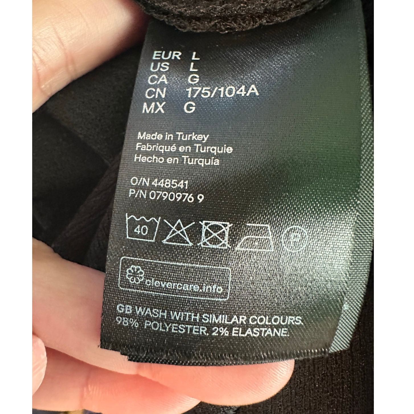 H&M H&M black strappy summer chic dress size large Size L / US 10 / IT 46 - 4 Thumbnail