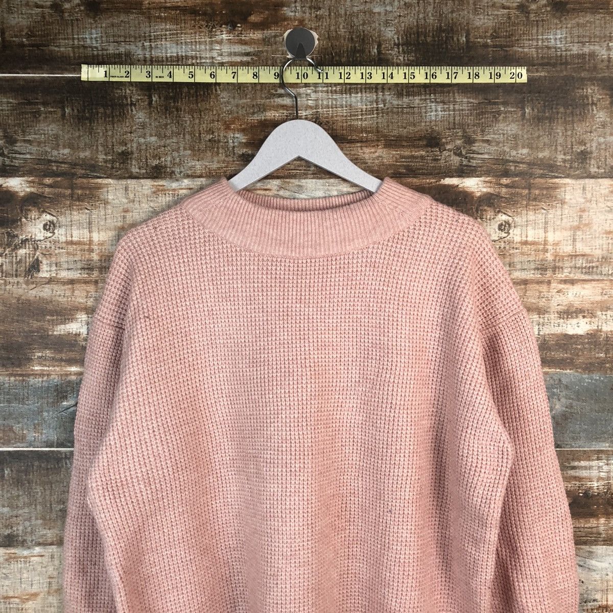 Homespun Knitwear × Japanese Brand Persodea Pink vintage Knitwear #A2261 Size XL / US 12-14 / IT 48-50 - 2 Thumbnail