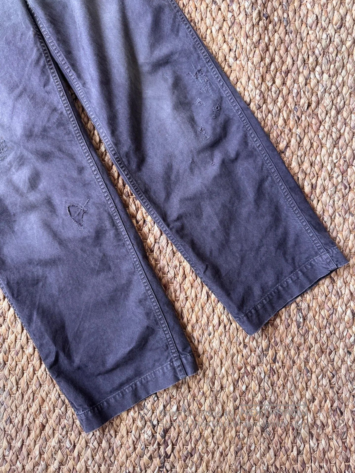 Visvim VISVIM 24AW Wide Chino Pants Crash. Size US 26 / EU 42 - 4 Thumbnail
