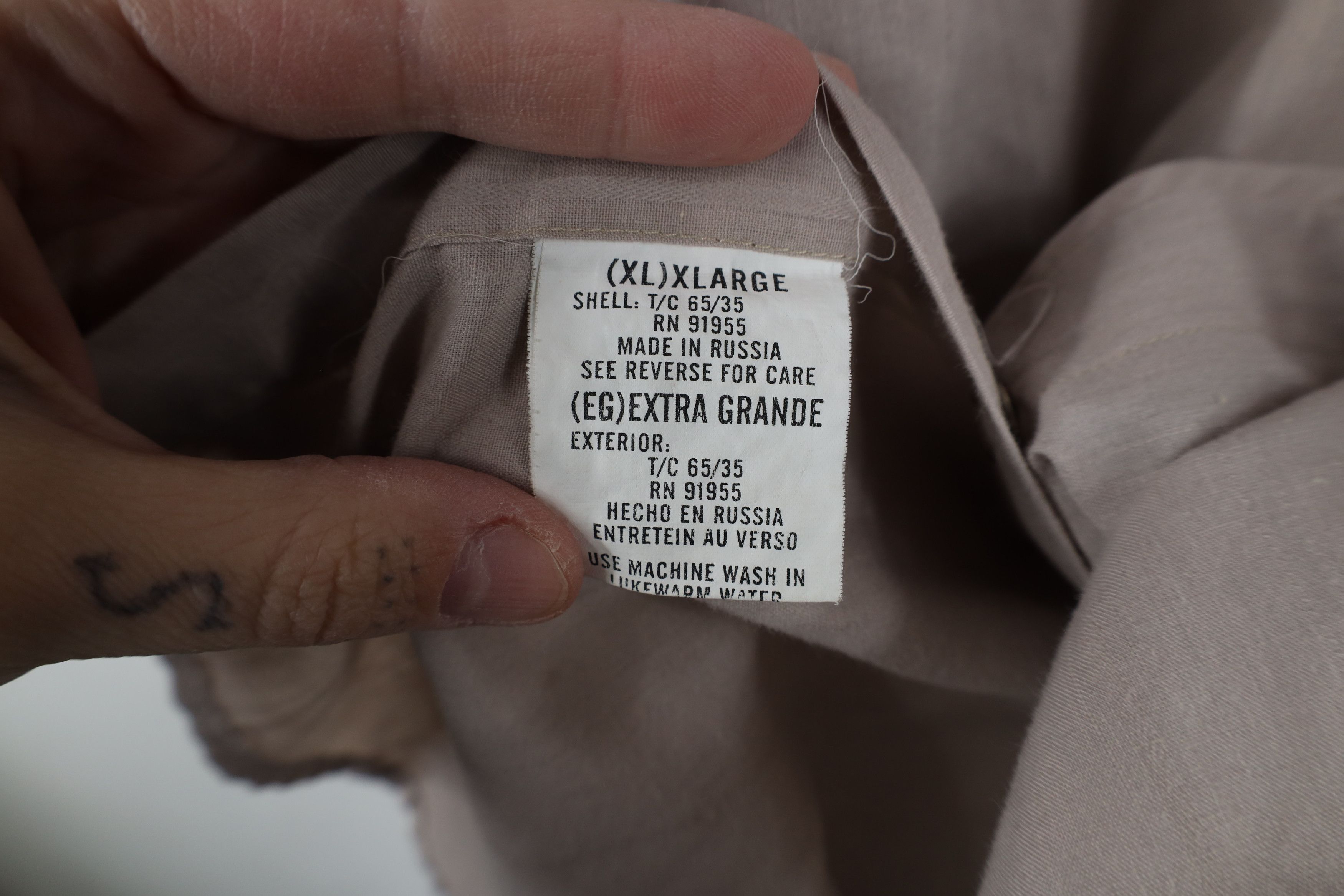 Vintage Vintage 90s Rockabilly Rodeo Cowboy Snap Button Shirt Beige Size US XL / EU 56 / 4 - 10 Thumbnail