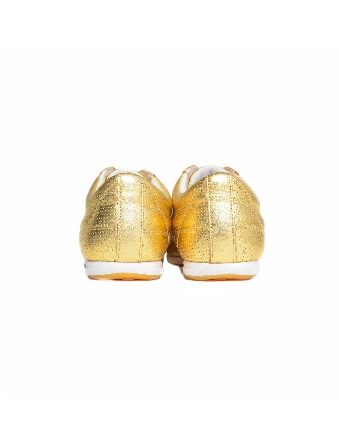 Dirk Bikkembergs Vintage Dirk Bikkembergs Gold Sneakers Size US 8 / IT 38 - 4 Thumbnail