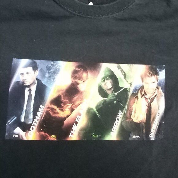 DC × Warner Bros Warner Bros. DC Comics Gotham The Flash Arrow T-Shirt Size US XL / EU 56 / 4 - 1 Thumbnail