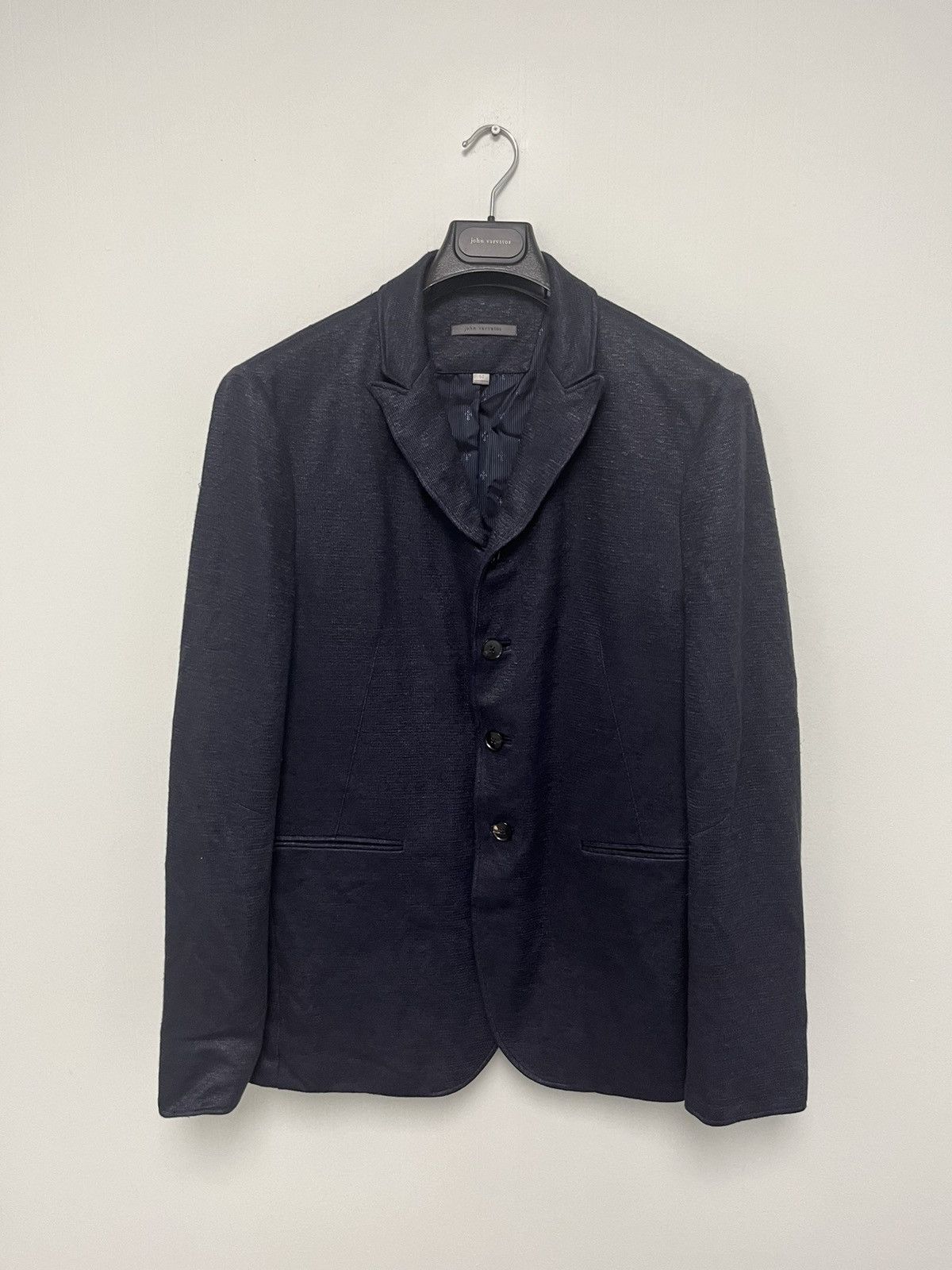 John Varvatos Slim fit convertible lapel jacket. 40 Size US M / EU 48-50 / 2 - 9 Thumbnail