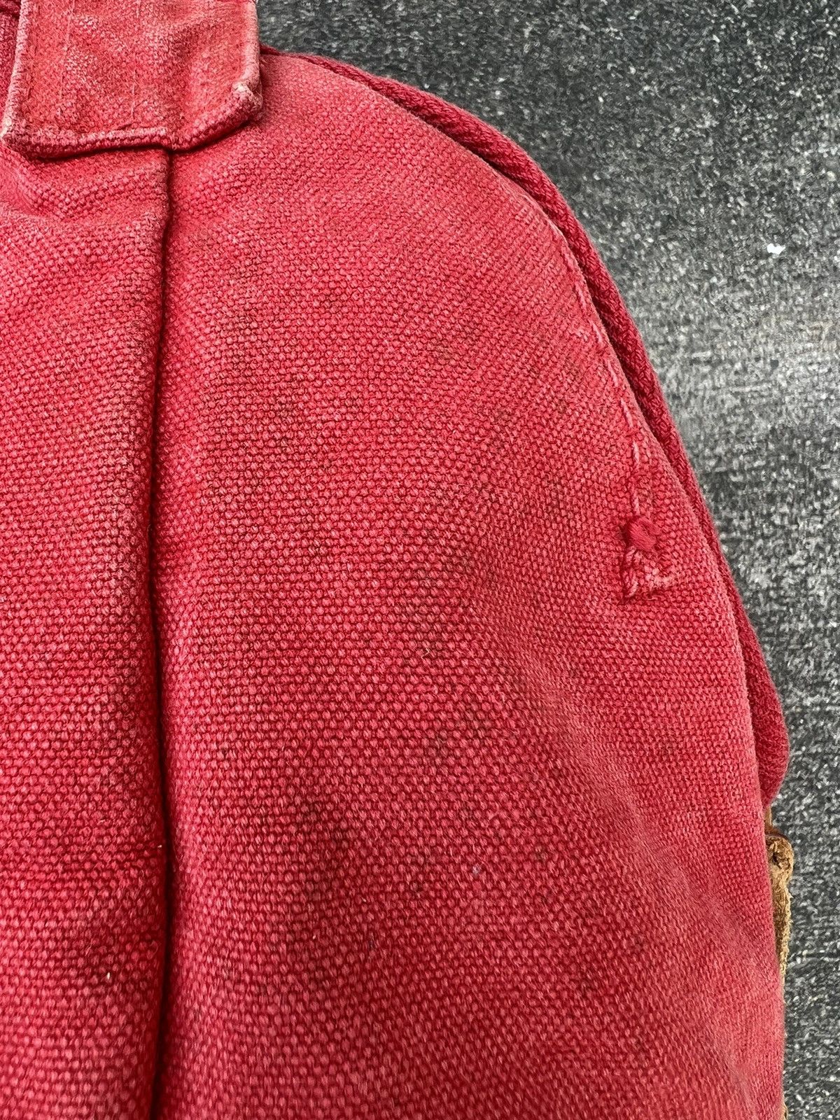 45rpm Vintage 45rpm Japan Fade Red Duck Cotton Messenger Bag Size ONE SIZE - 7 Thumbnail