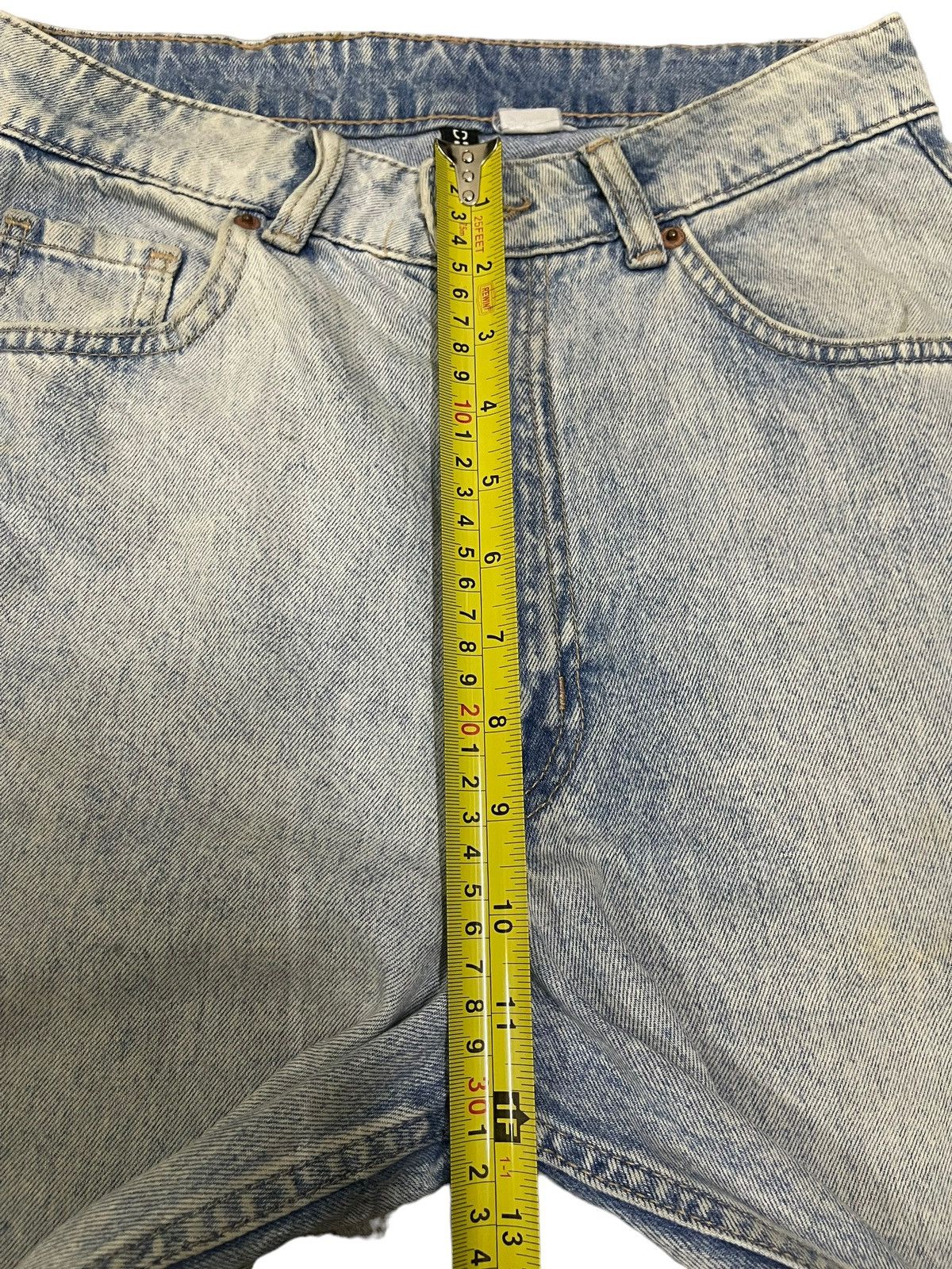 Japanese Brand Vintage Japanese Brand Blue Wash Baggy Style Jeans Size 27" / US 4 / IT 40 - 14 Thumbnail