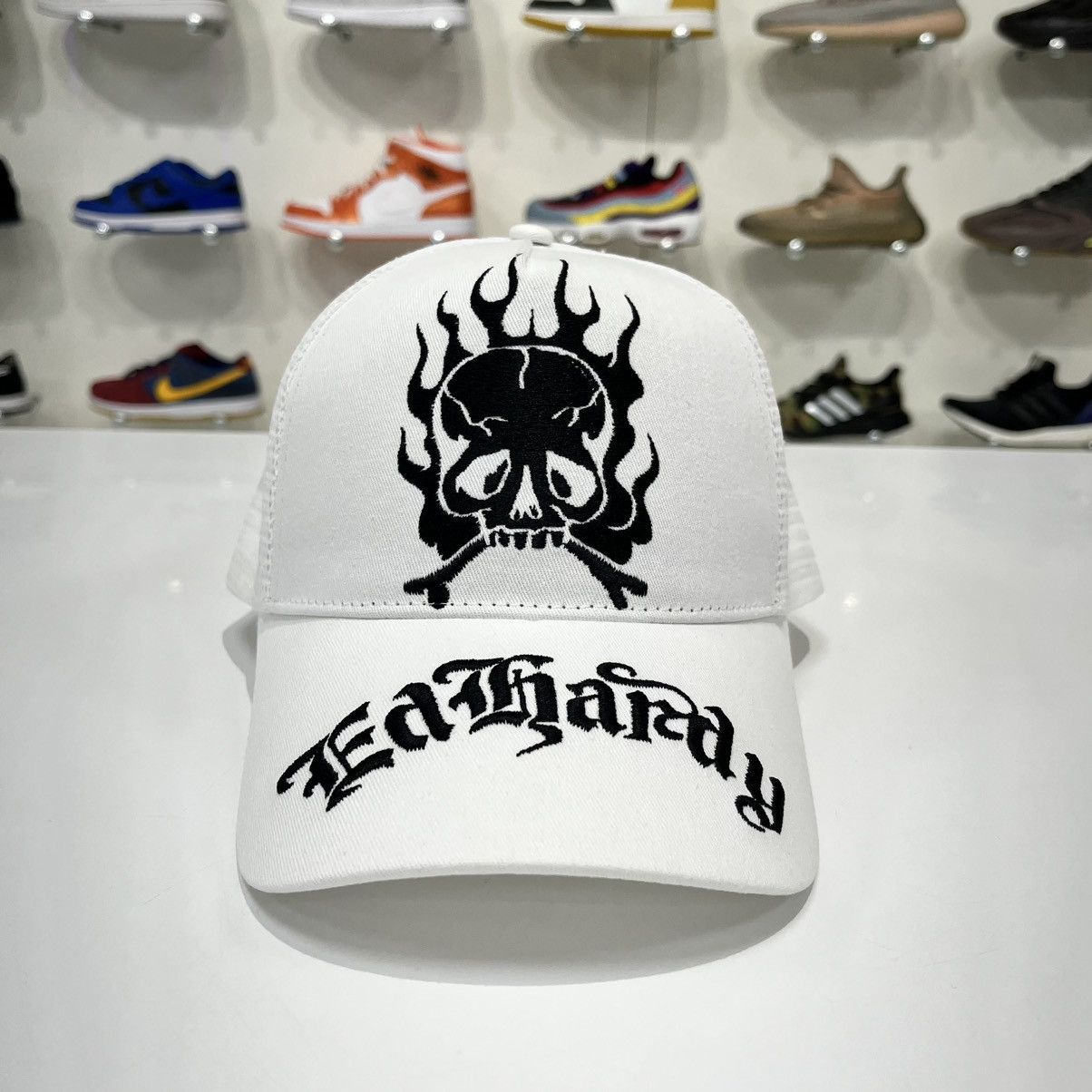 Ed Hardy Ed Hardy Cap White Size ONE SIZE - 1 Thumbnail