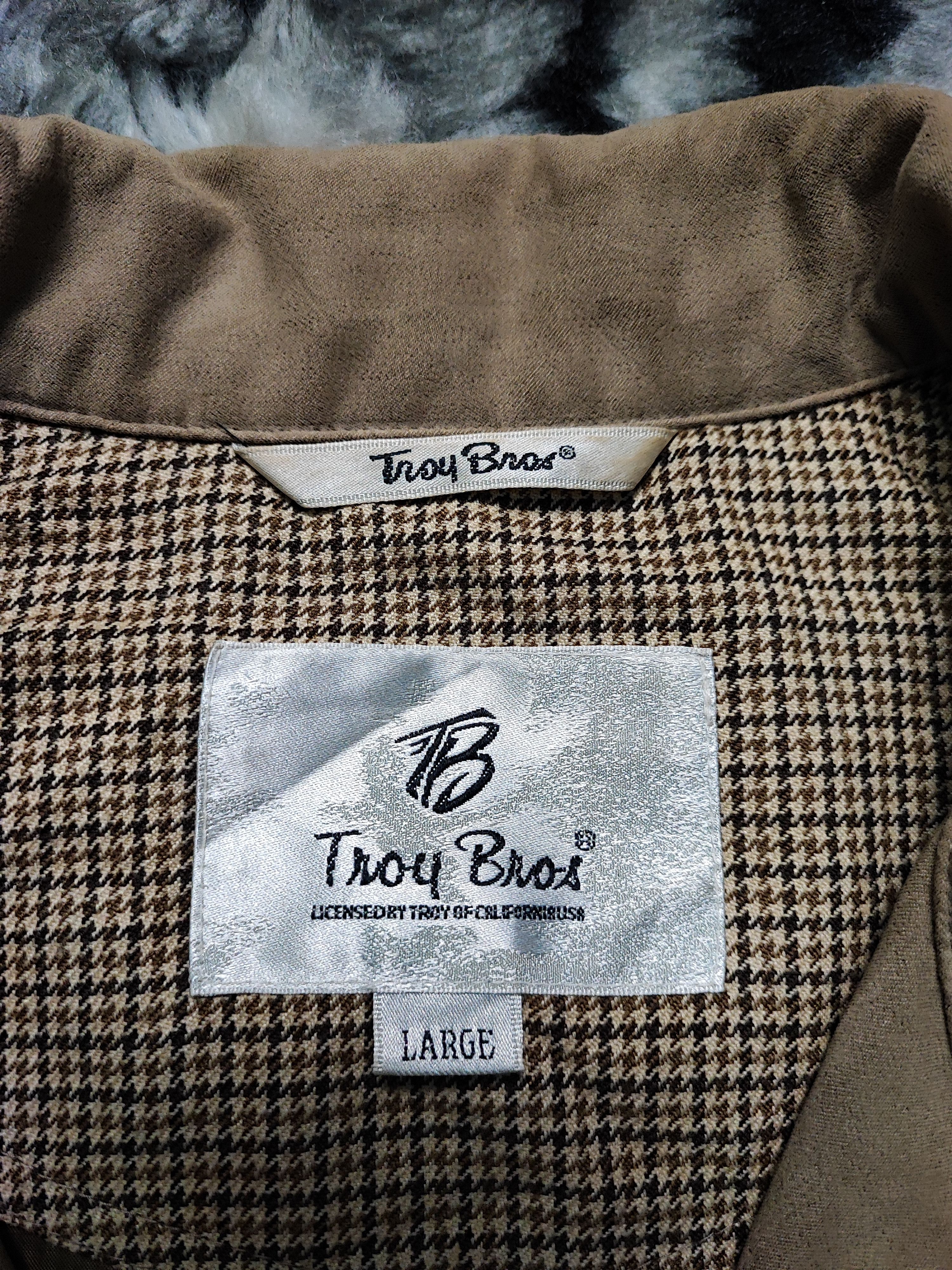 Japanese Brand × Vintage CRAZY VINTAGE TROY BROS MOLDSKIN SUEDE Size US M / EU 48-50 / 2 - 14 Thumbnail