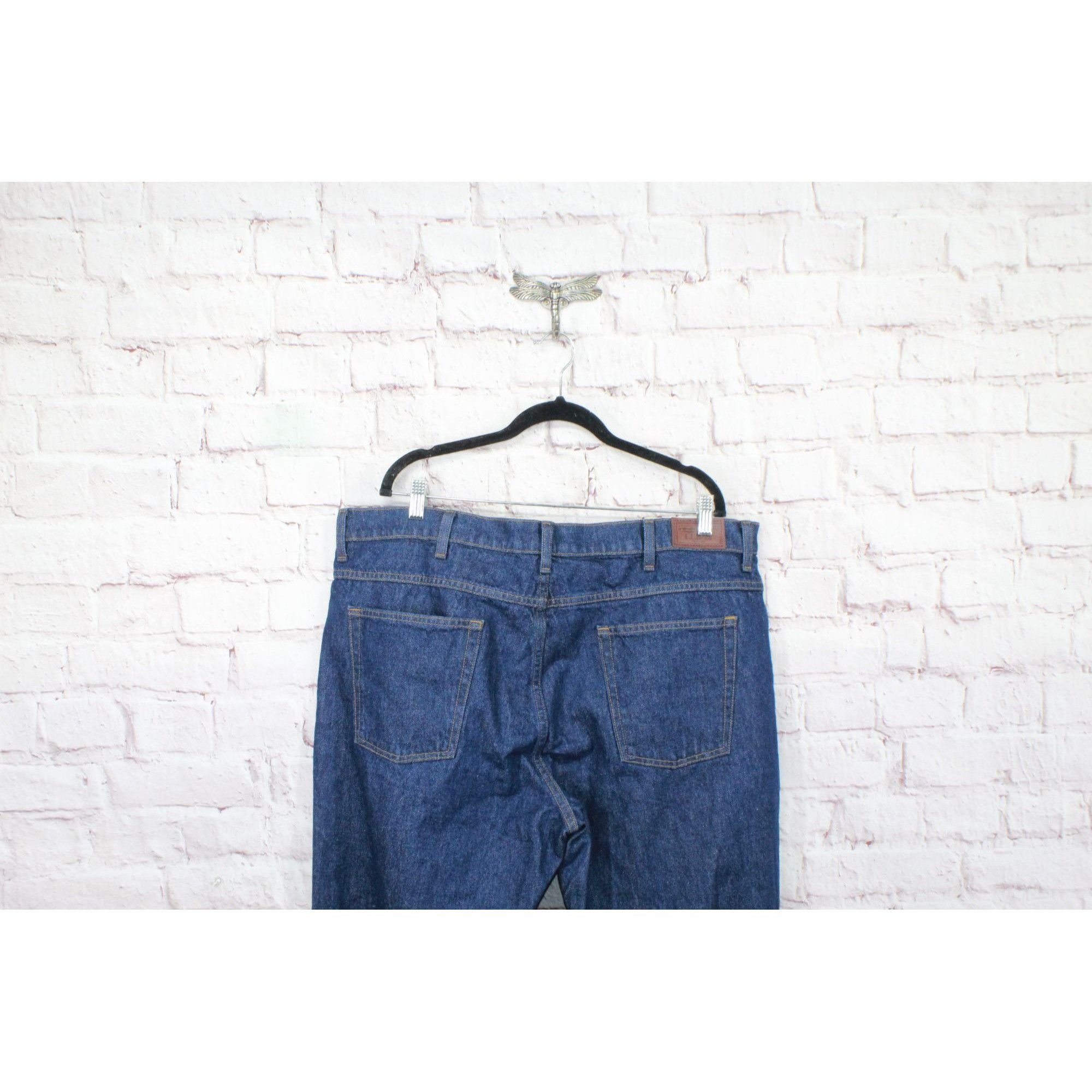 L.L. Bean LL Bean Double L Jeans Standard Fit Straight Leg Size US 40 / EU 56 - 4 Thumbnail