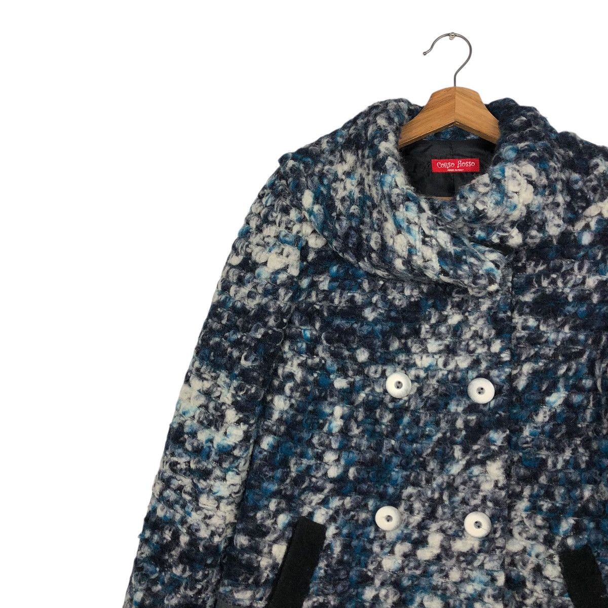 Designer 📌Vintage Fleece Jacket Crosso Rosso Made in Italy Size US S / EU 44-46 / 1 - 8 Thumbnail
