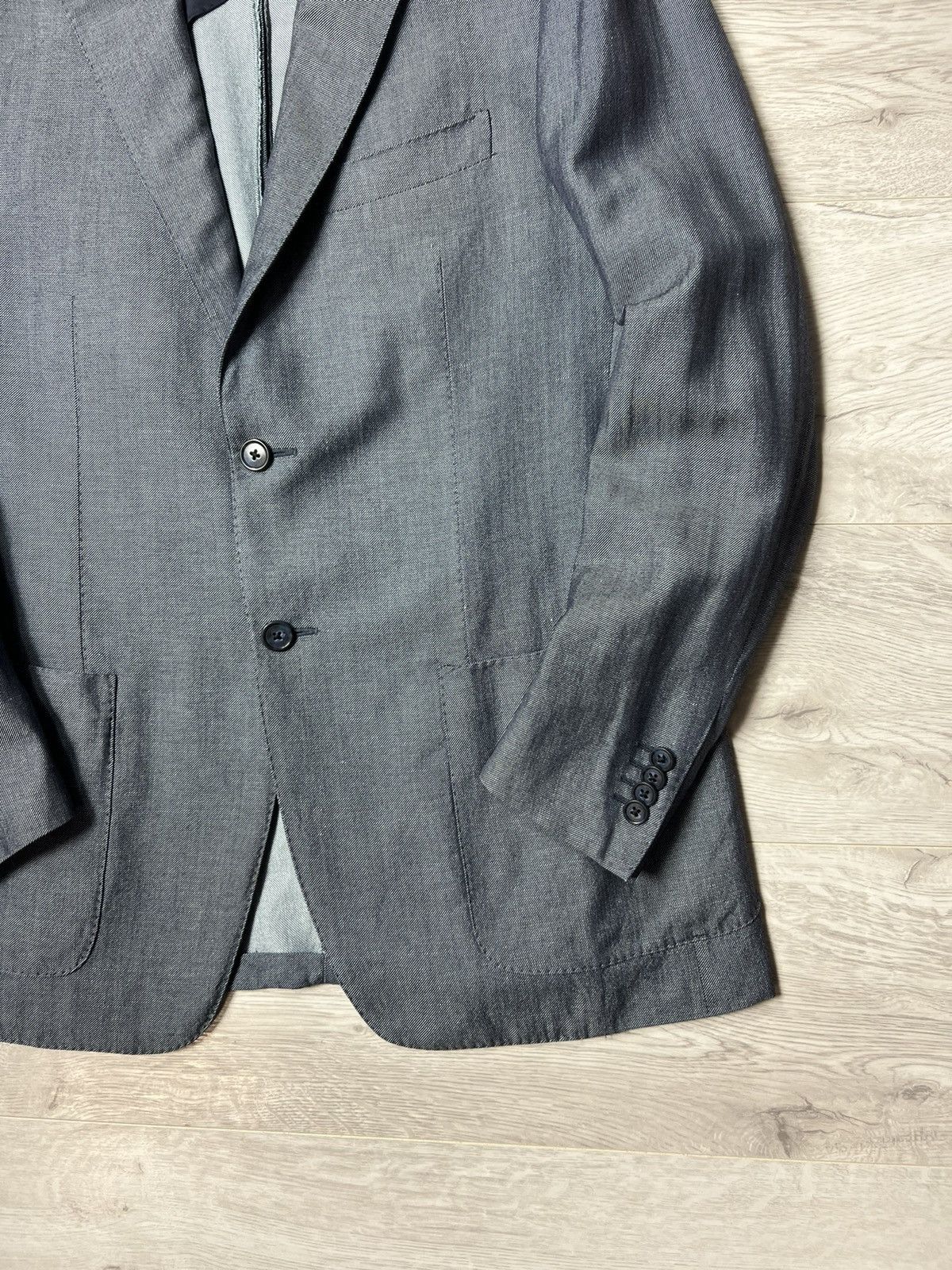 Corneliani Corneliani Mantua Cupro 100 Blazer Jacket 2 Button Size 50R Size 40R - 6 Thumbnail