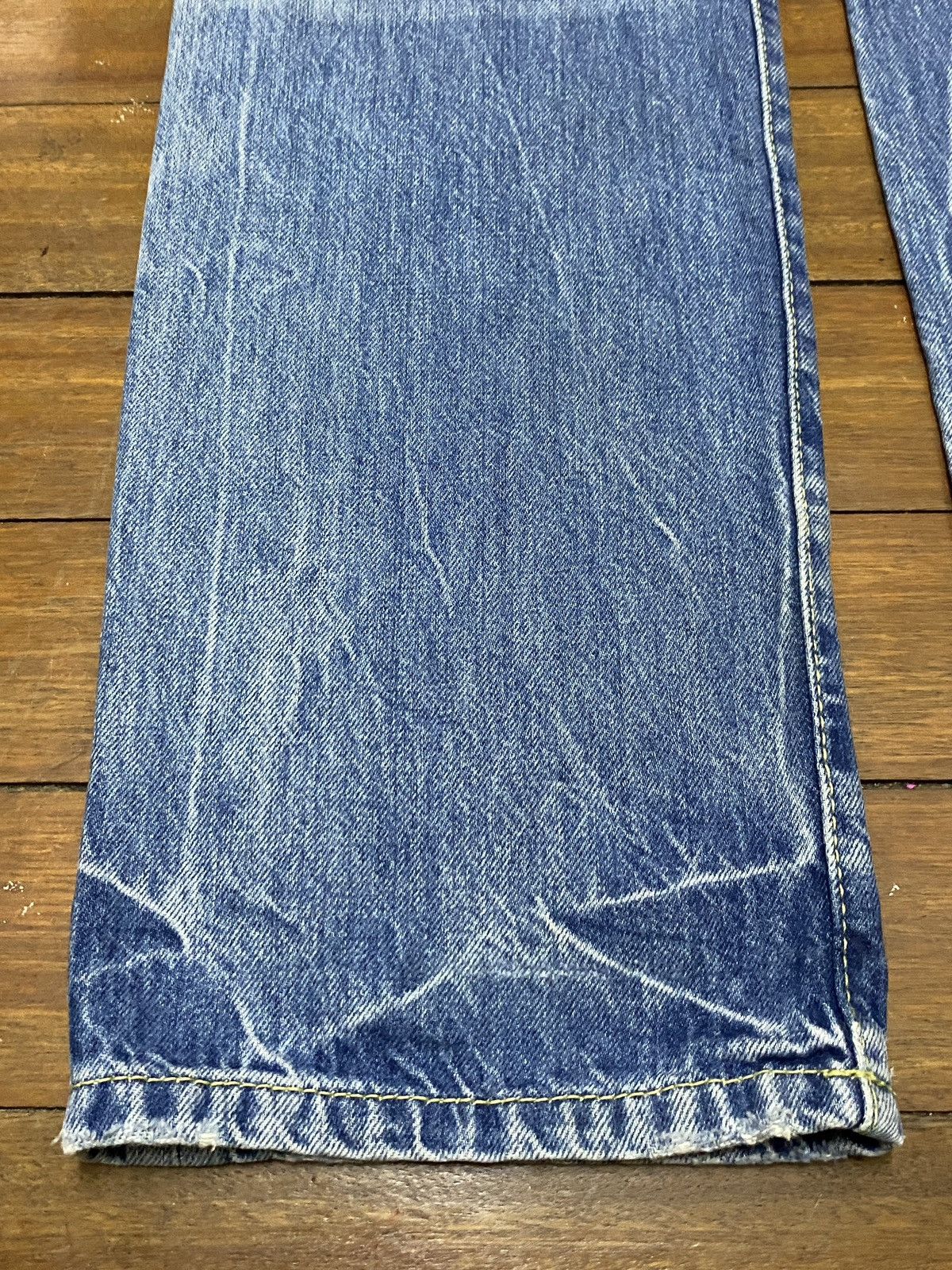 Japanese Brand × Vintage Rare Design Vintage Brand Kaporal 5 Flash Jeans 2000s Size US 33 - 7 Thumbnail