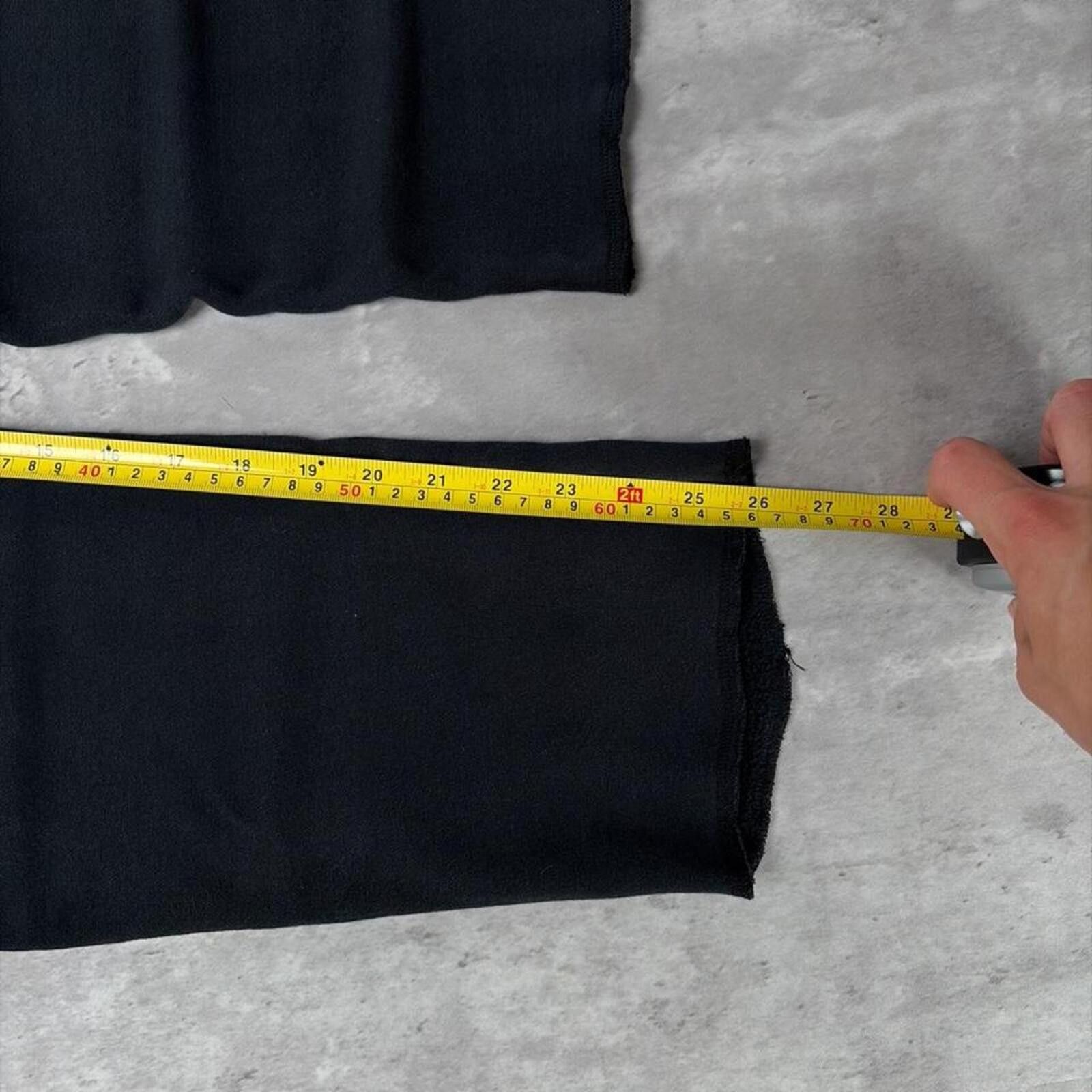 Nike Y2K Black Nike Swoosh Grunge Loose Skater Sweatpants Size US 30 / EU 46 - 7 Thumbnail