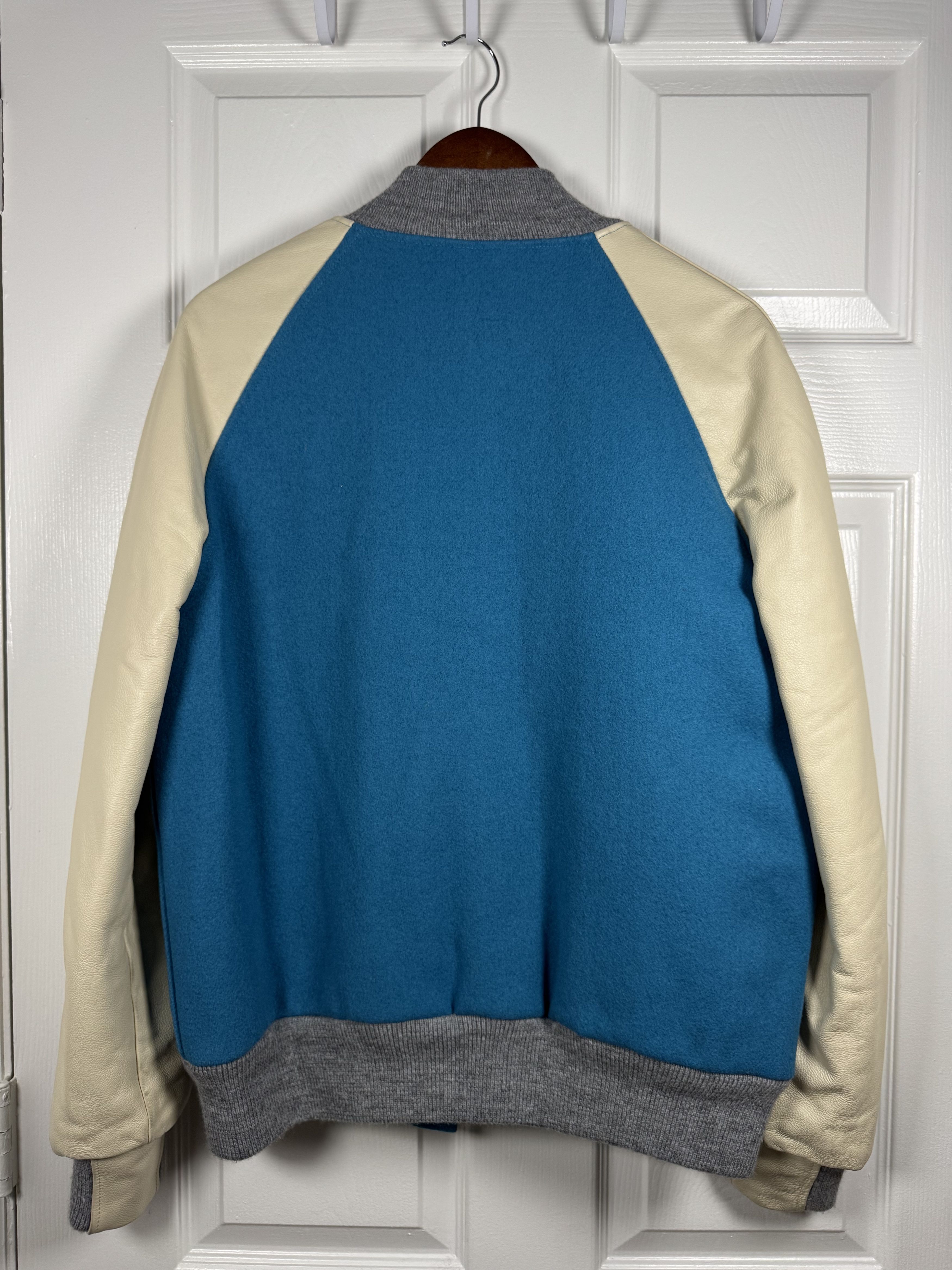 Golden Bear × Kith 2012 Just Us Varsity Jacket Teal Size US L / EU 52-54 / 3 - 10 Thumbnail