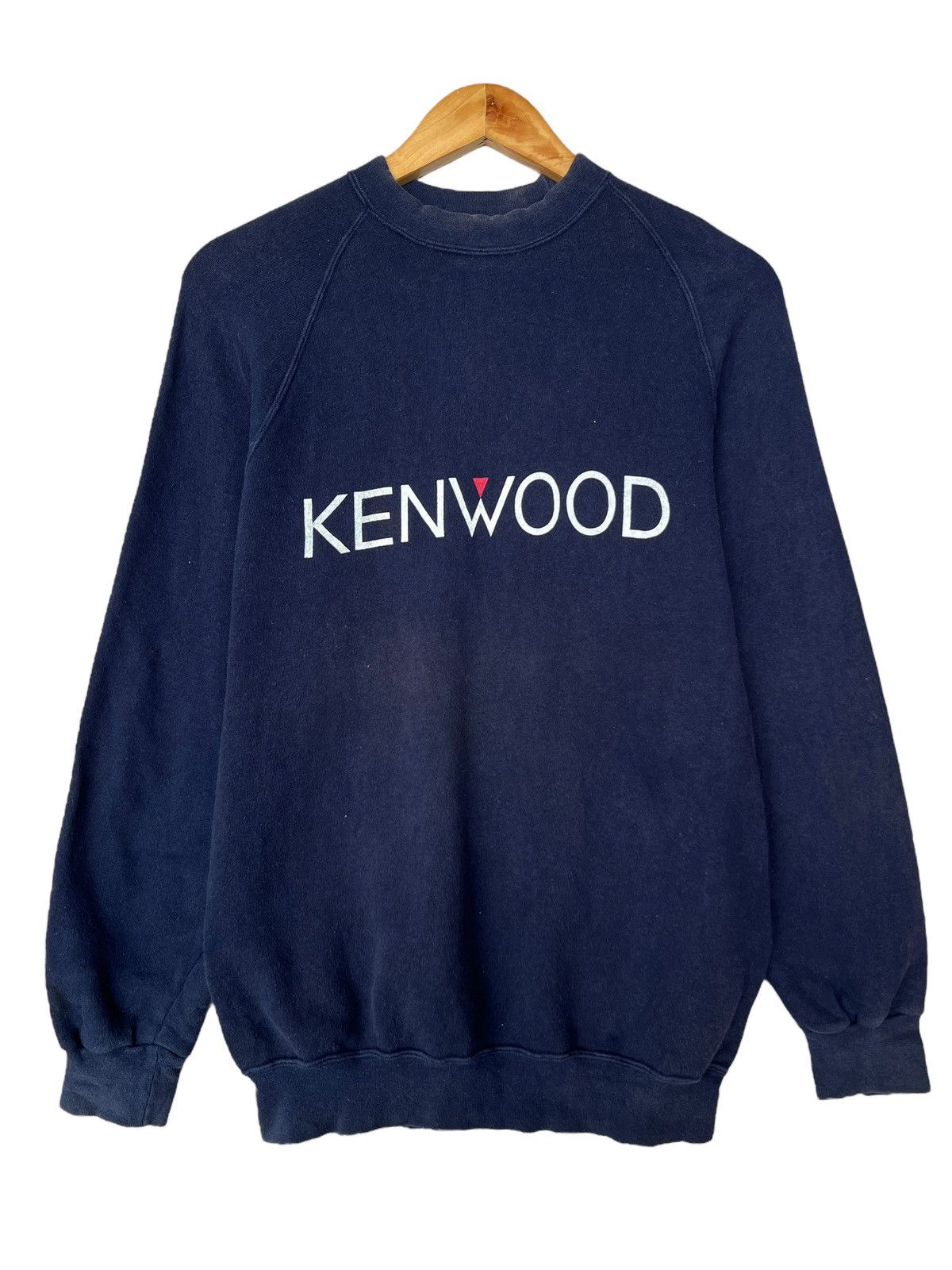Vintage Vintage 90s Kenwood Spellout Racing Sweatshirt Size US S / EU 44-46 / 1 - 1 Thumbnail