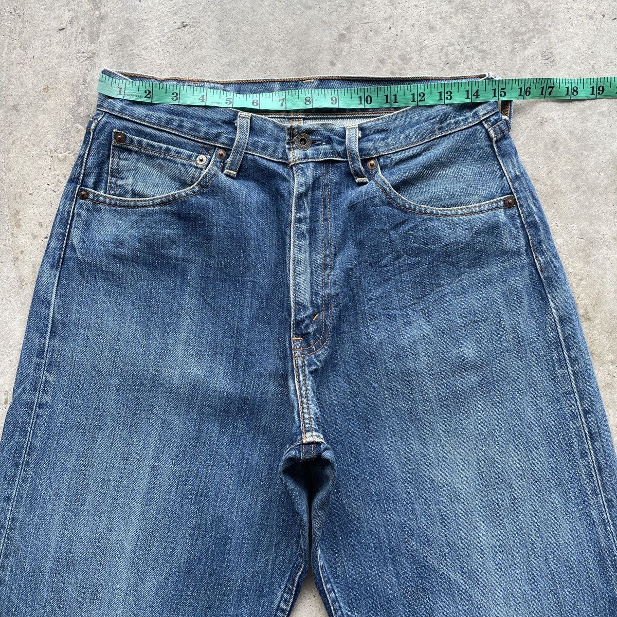 Levi's W30x32 Vintage Levis 504 Loose Jean Faded Denim Pants Baggy Size US 30 / EU 46 - 5 Thumbnail