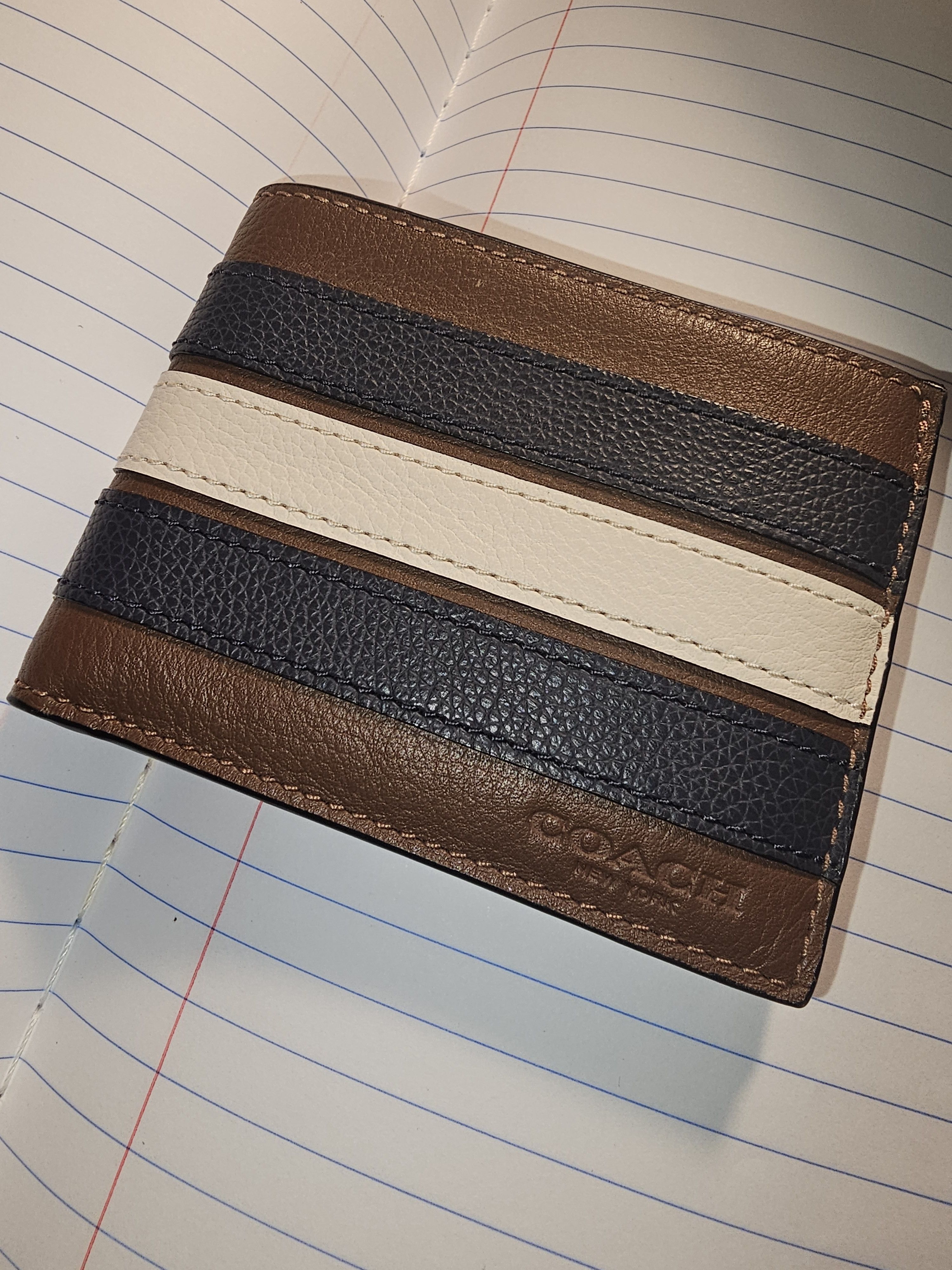 Coach Coach Mens Varsity Stripe Size ONE SIZE - 1 Thumbnail