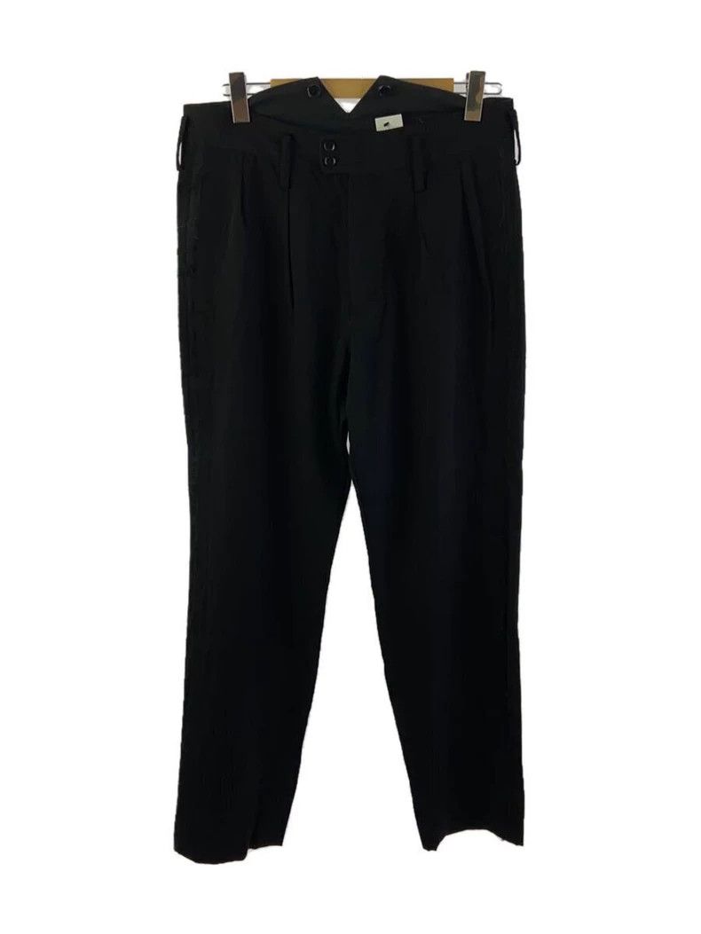 Yohji Yamamoto Yohji Yamamoto size 2 16ss mainline silk raw-trimmed wool g Size US 28 / EU 44 - 2 Thumbnail