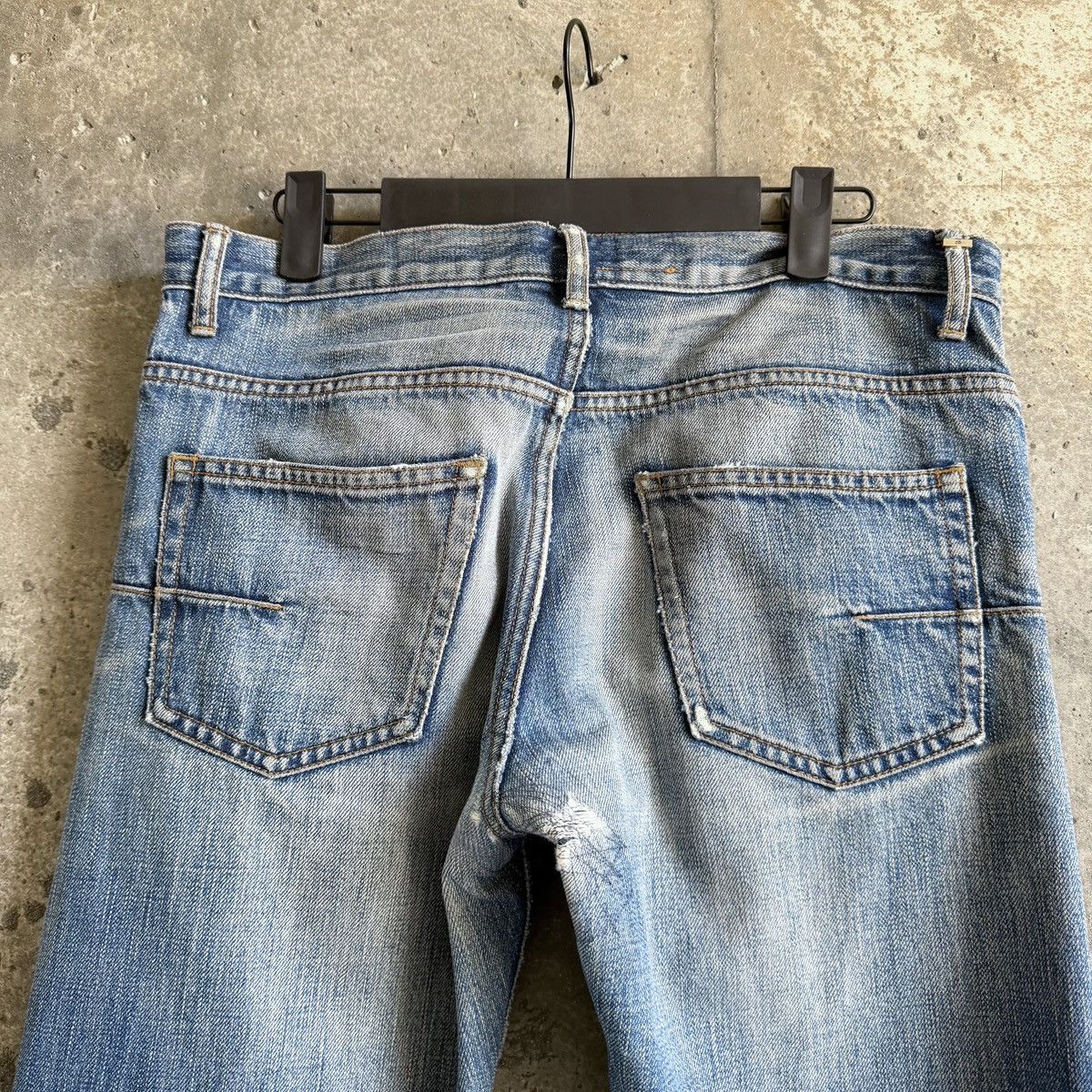 Dior Dior Homme AW06 Clawmark MIJ Repair Denim By Hedi Slimane Size US 32 / EU 48 - 4 Thumbnail