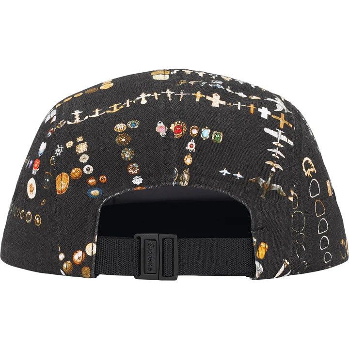 Supreme Supreme Mike Kelley Camp Cap Black Size ONE SIZE - 6 Thumbnail