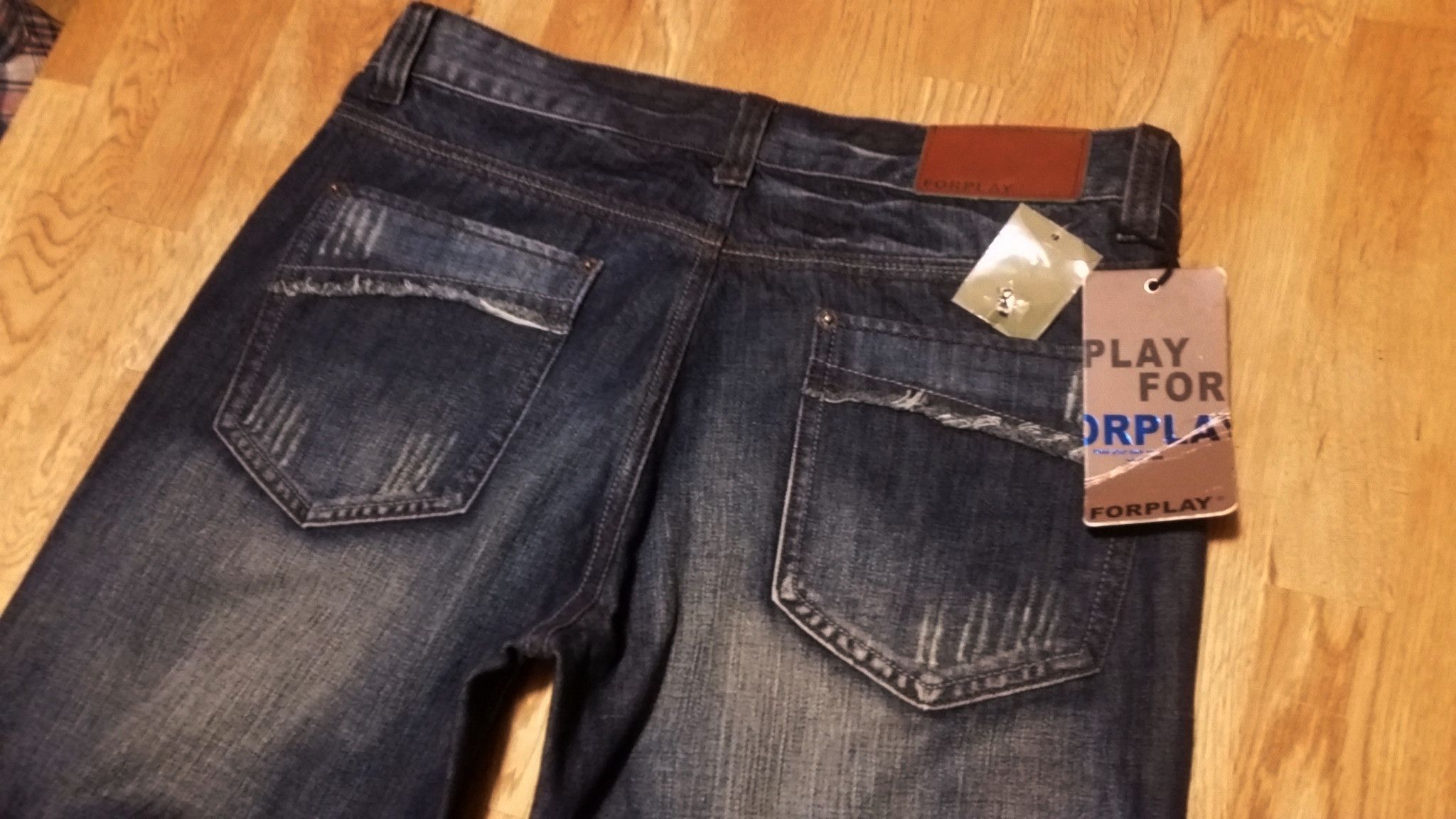Evisu × If Six Was Nine 💥Insane 90s Distressed ForPlay Mudwash Ripped W34 L34 w32 Size US 34 / EU 50 - 8 Thumbnail