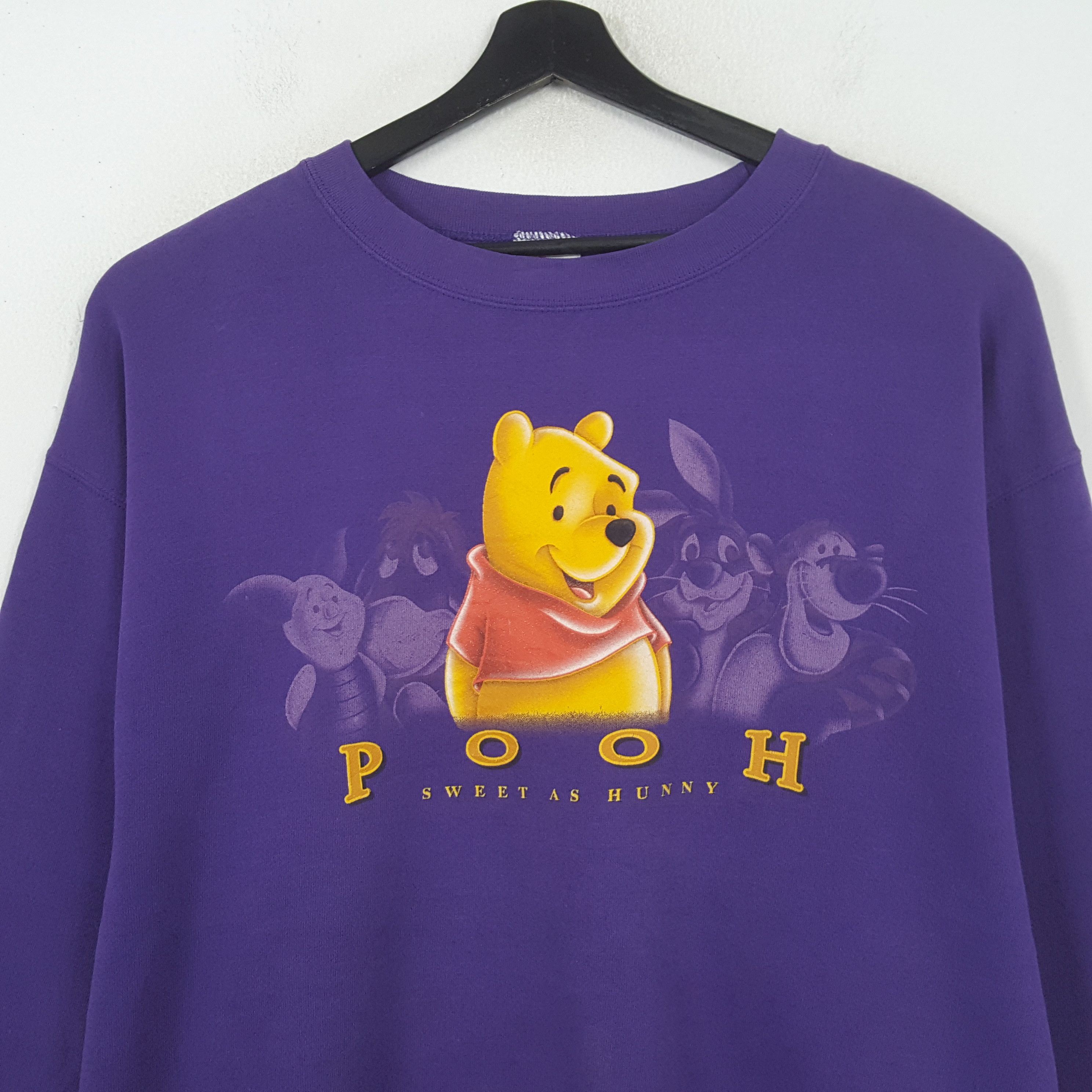 Disney Winnie The Pooh Vintage Sweatshirt RR7 Size US XL / EU 56 / 4 - 2 Thumbnail
