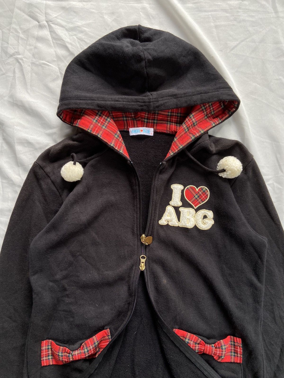 Angel Blue × If Six Was Nine × Japanese Brand ANGEL BLUE CUTE GIRL ZIP HOODIE Size US L / EU 52-54 / 3 - 11 Thumbnail