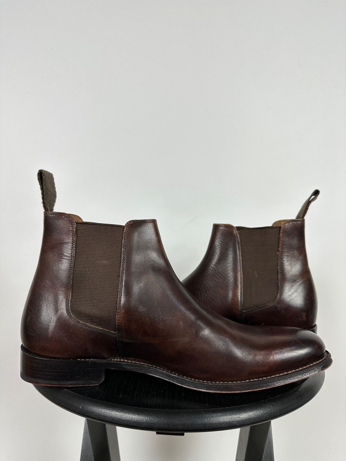 Grenson Grenson Declan Brown Leather Chelsea Boots Size US 8 / EU 41 - 9 Thumbnail