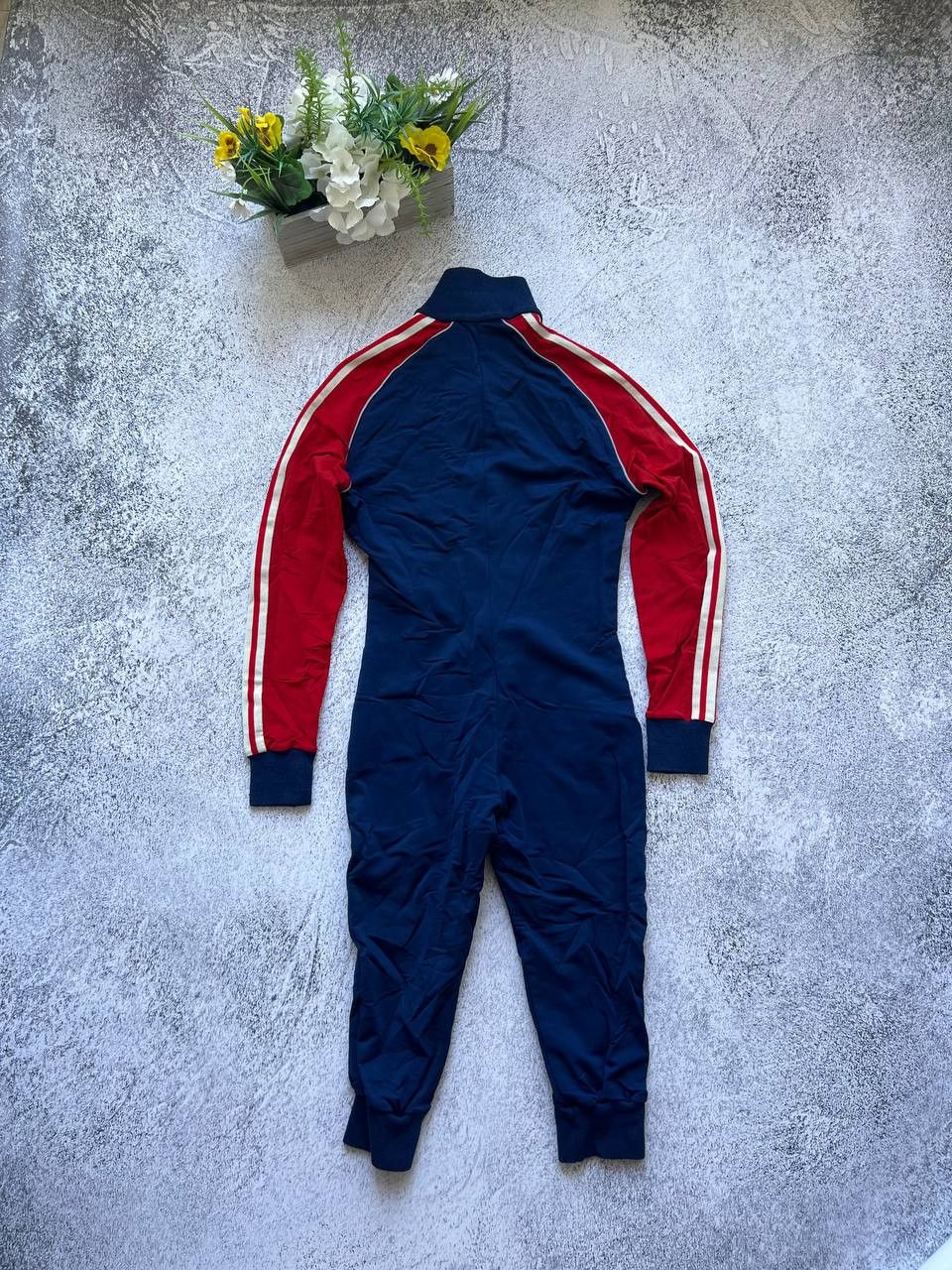 Adidas × Vintage west germany adidas 70-80s jumpsuit overalls tracksuit Size US S / EU 44-46 / 1 - 9 Thumbnail
