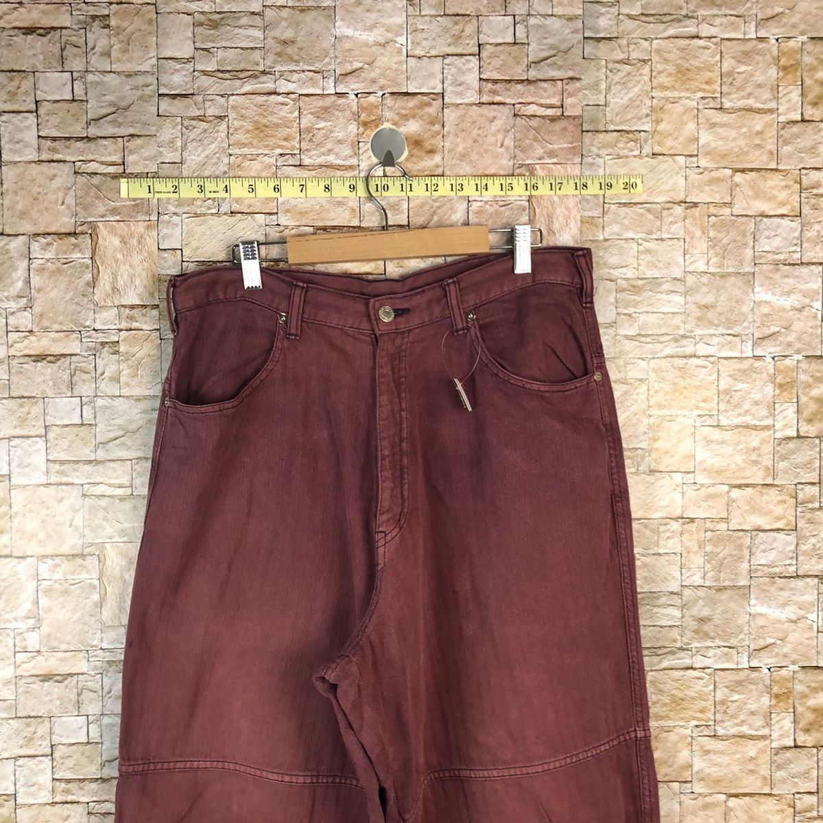 Japanese Brand Japanese Brand Purple vintage Casual Pants #A1038 Size US 32 / EU 48 - 4 Thumbnail