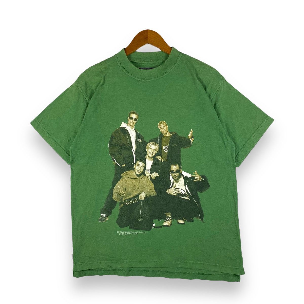 Rap Tees × Vintage Vintage 90's BACKSTREET BOYS Bad Mad Promo Tee Shirt Size US L / EU 52-54 / 3 - 1 Thumbnail