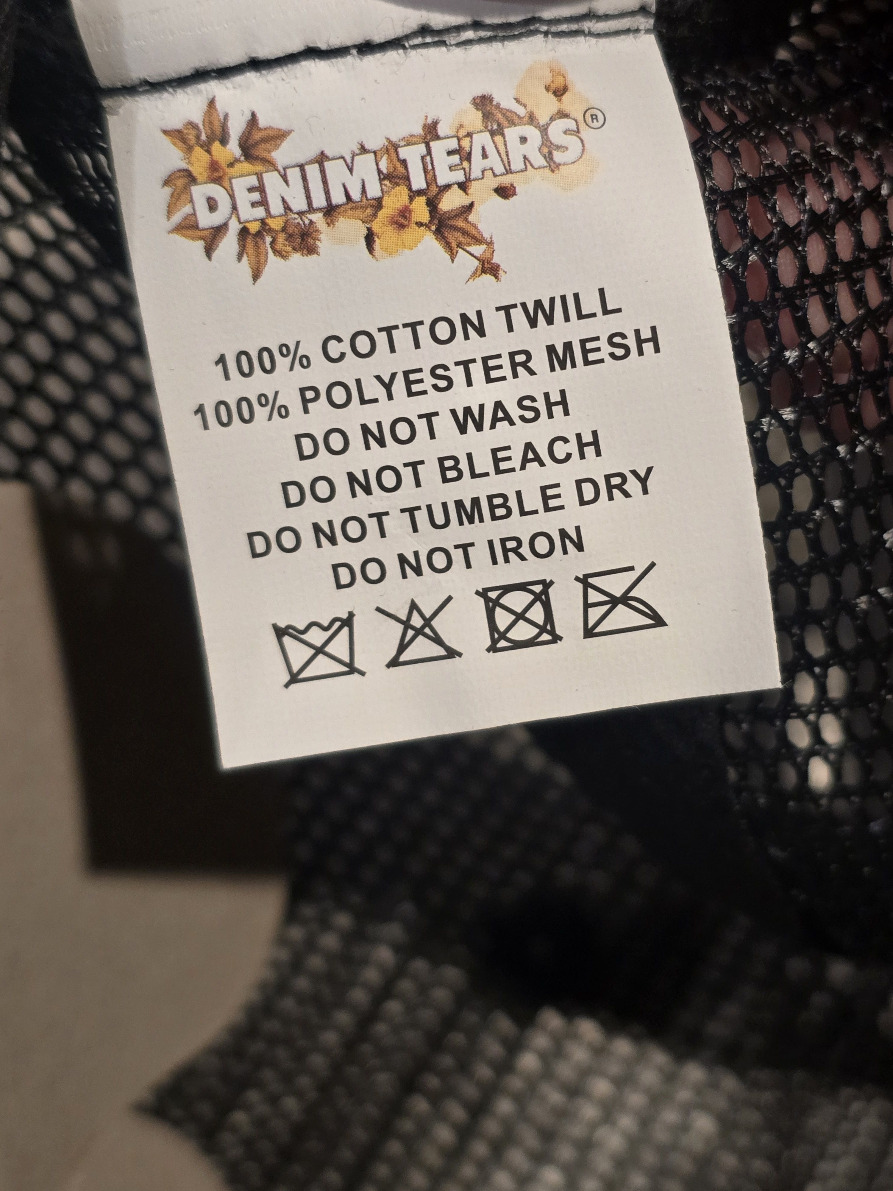 DENIM TEARS Denim Tears ADG Mesh Cap Size ONE SIZE - 5 Thumbnail