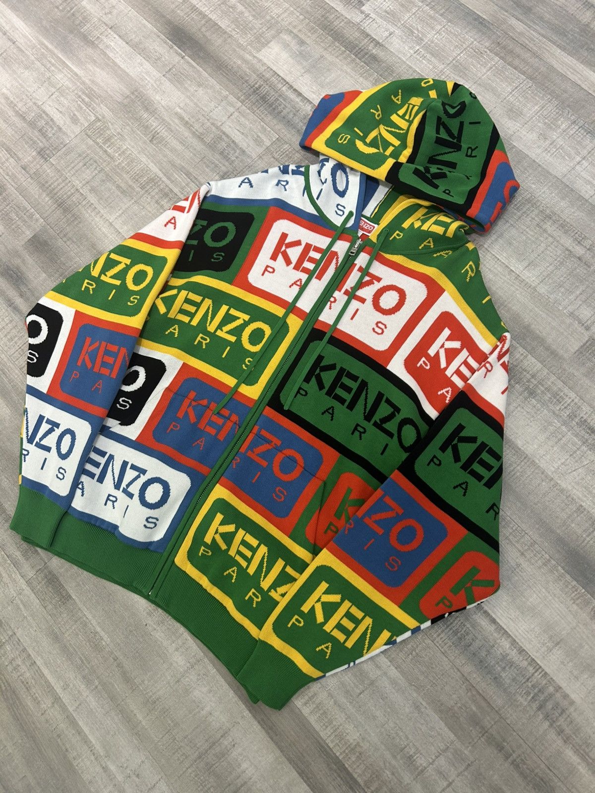 Kenzo Kenzo Label Knit Sweatshirt Size US L / EU 52-54 / 3 - 3 Thumbnail