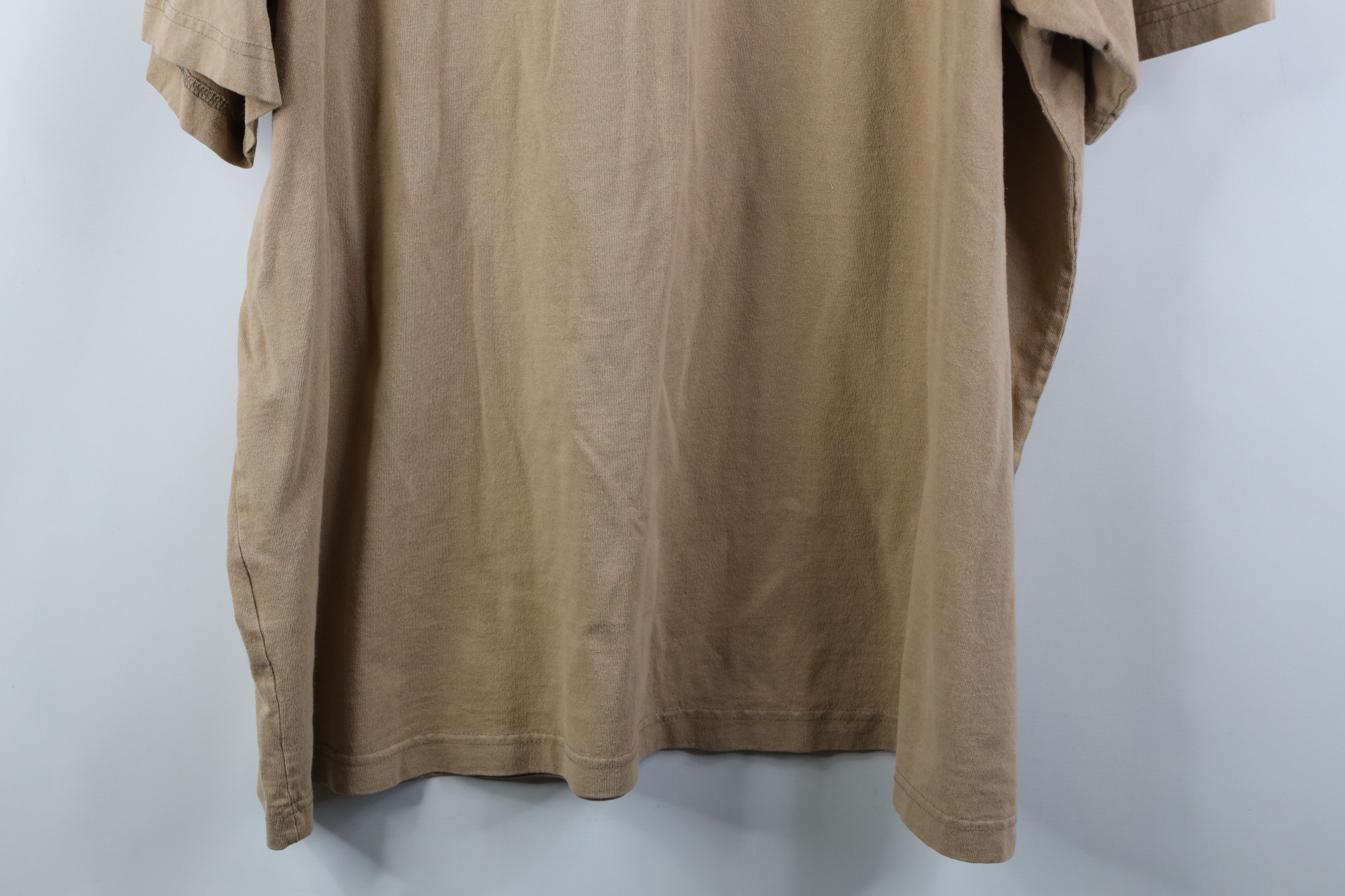 Carhartt Vintage Y2K Carhartt Pocket T-Shirt Beige Khaki Tan Size US XXL / EU 58 / 5 - 15 Thumbnail