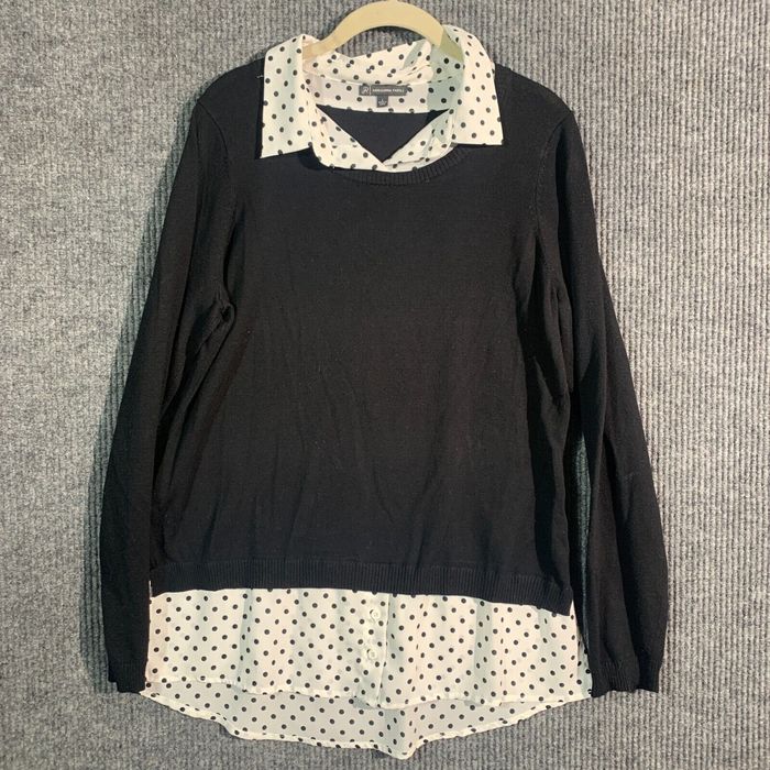 Adrianna papell sweater online shirt