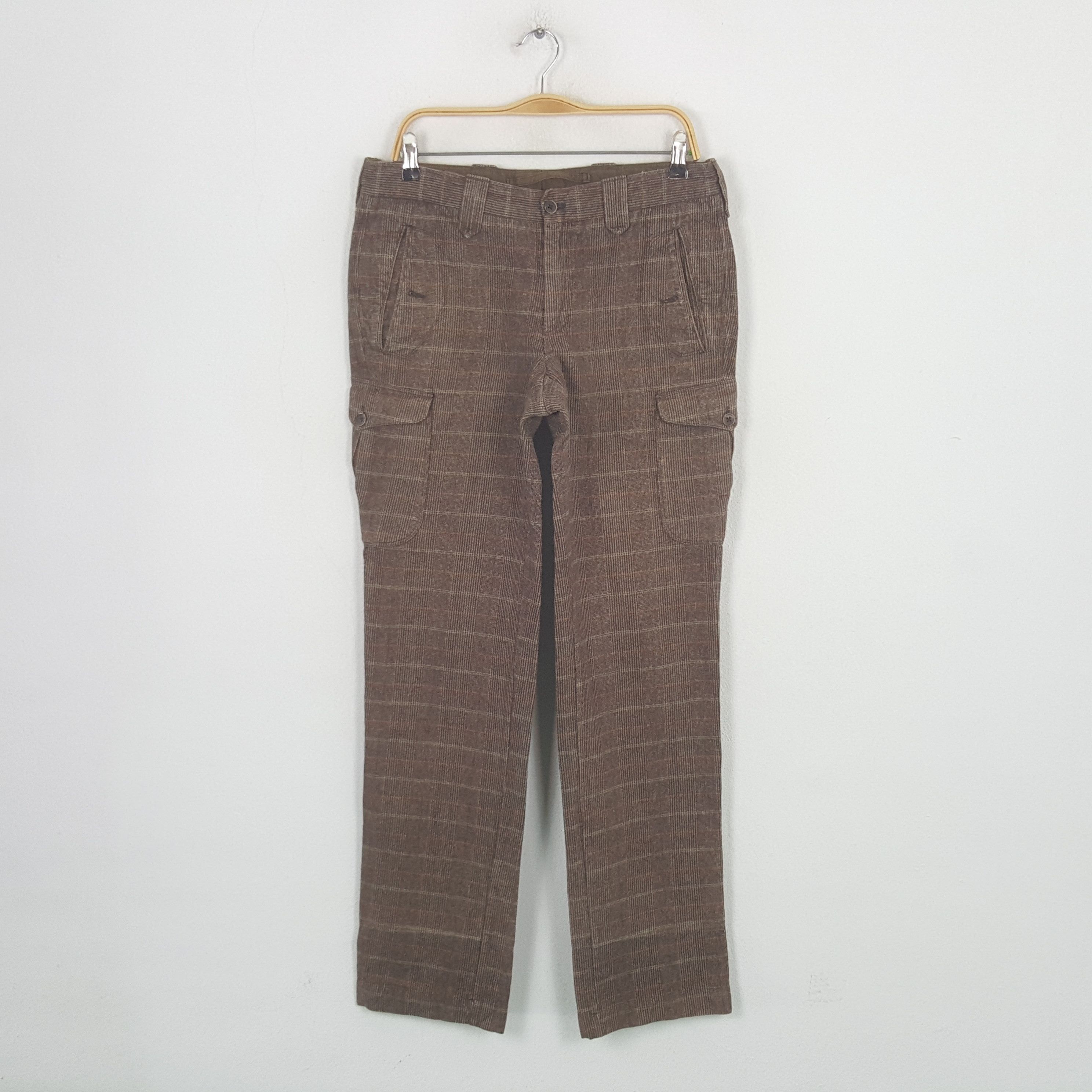 Vintage Vintage Vigano Italy Casual Cargo Pants RR27 Size US 32 / EU 48 - 1 Thumbnail
