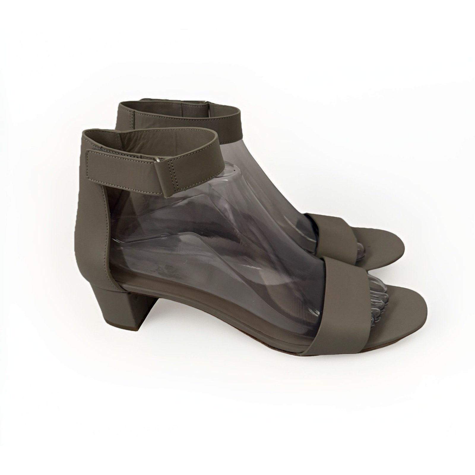 Vince Vince “Rita” Ankle Strap Leather Heeled City Sandals Size US 9.5 / IT 39.5 - 1 Thumbnail
