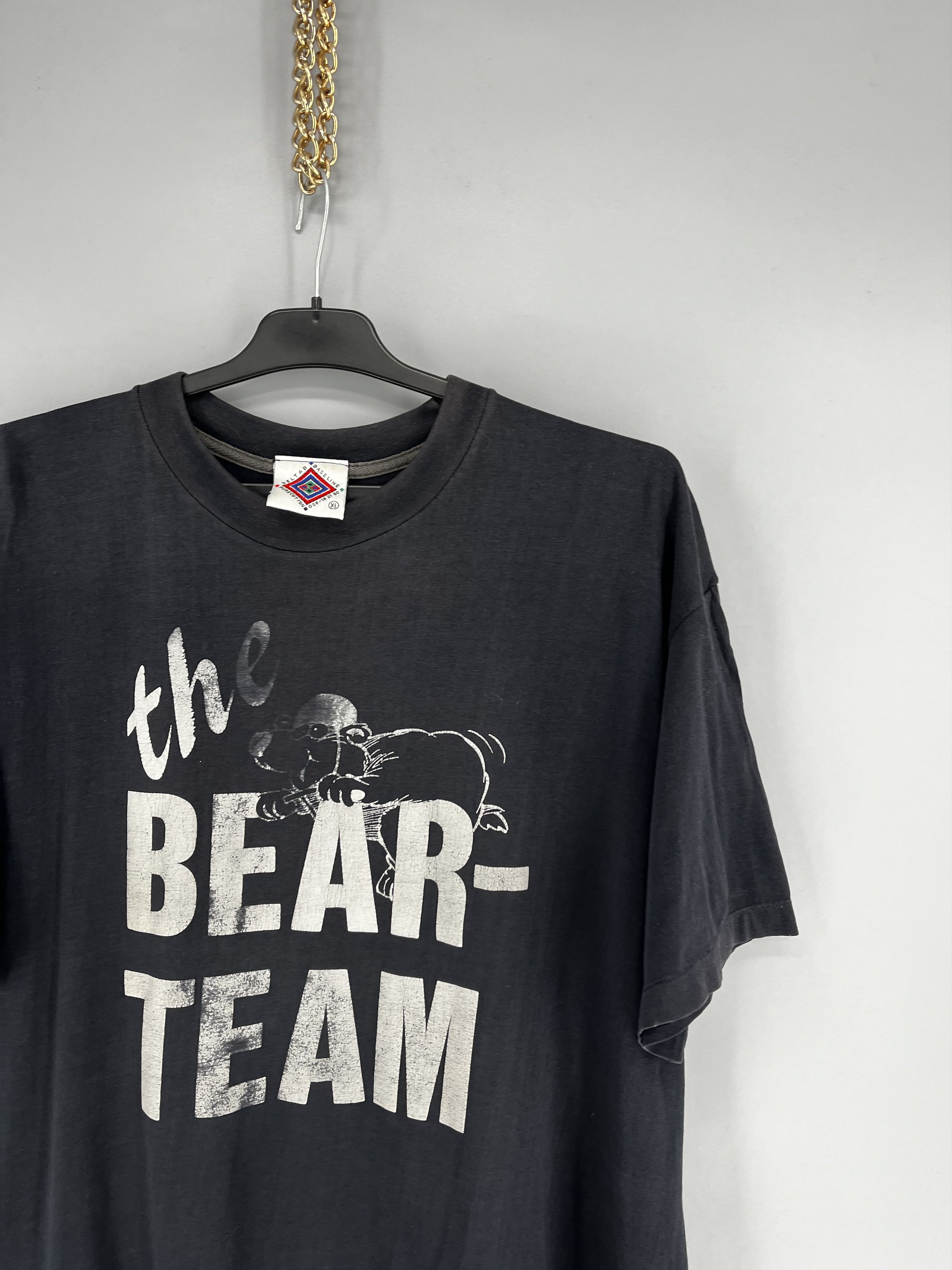 Other Vintage The Bear-Team Single Stitch Adult Made In KOREA Size US XL / EU 56 / 4 - 5 Thumbnail