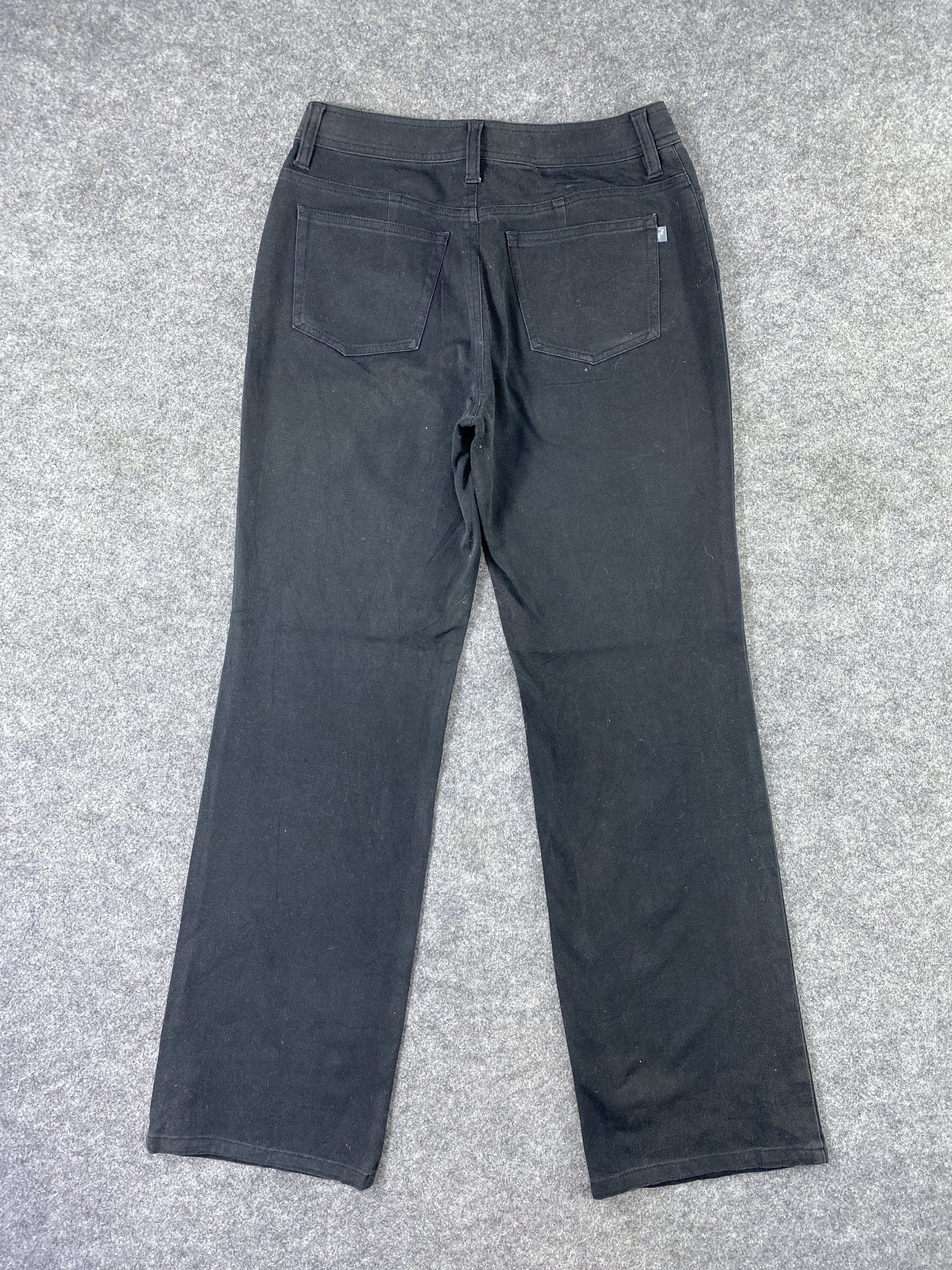 Japanese Brand Hopkins Black Pants - J1104 Size 26" / US 2 / IT 38 - 3 Thumbnail
